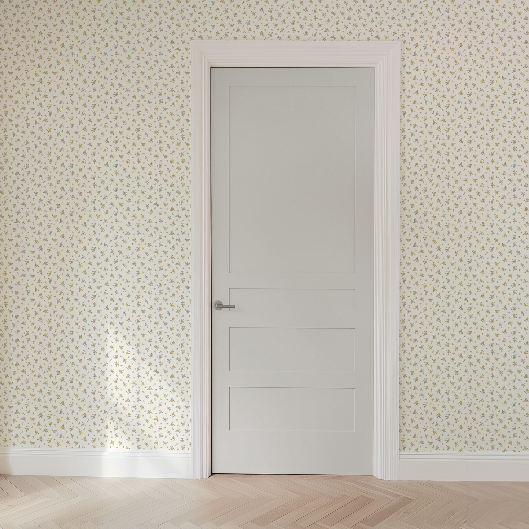 wallpaper door mockup