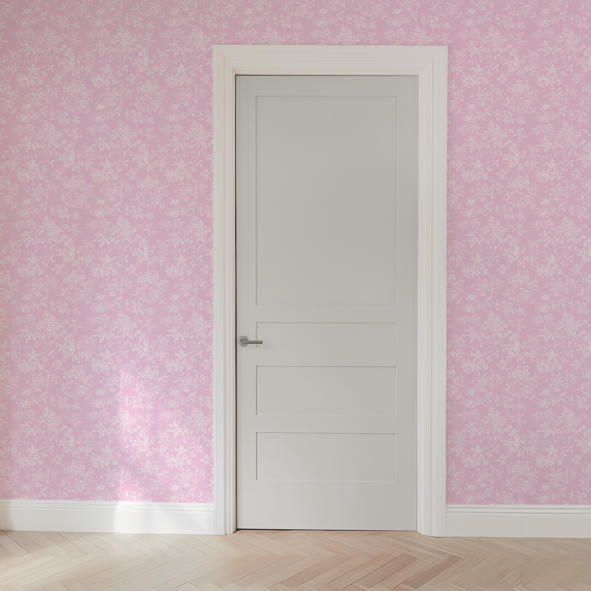 wallpaper door mockup
