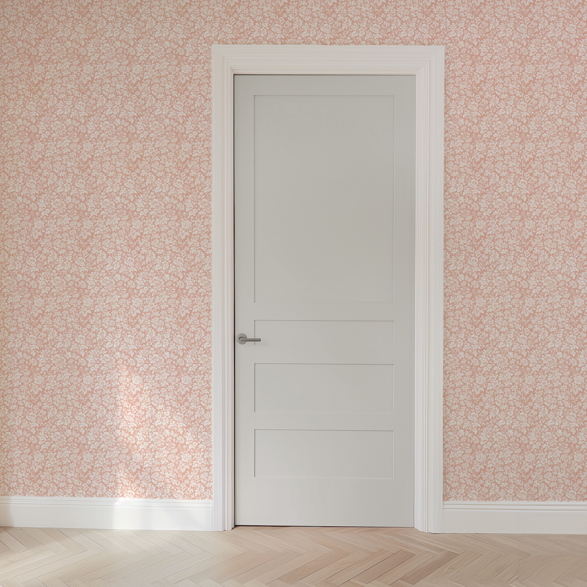 wallpaper door mockup