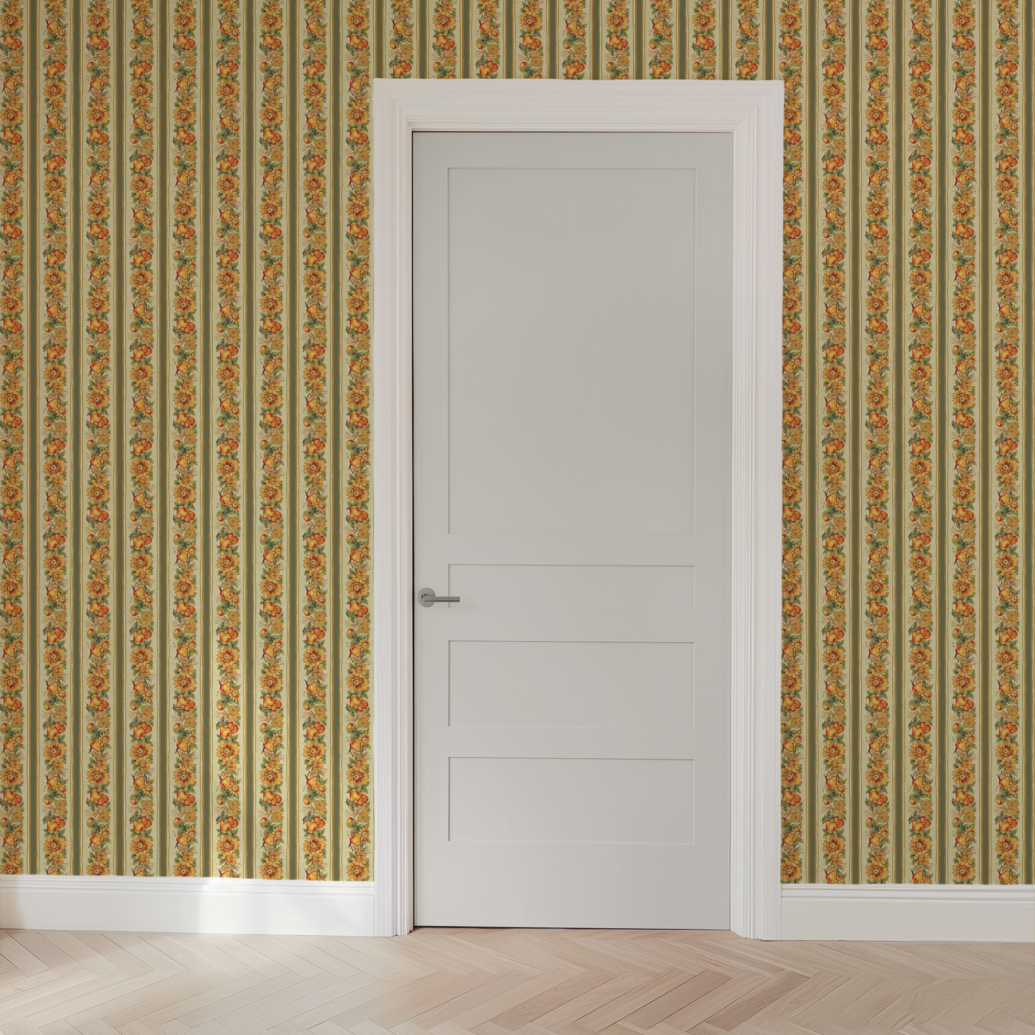 wallpaper door mockup