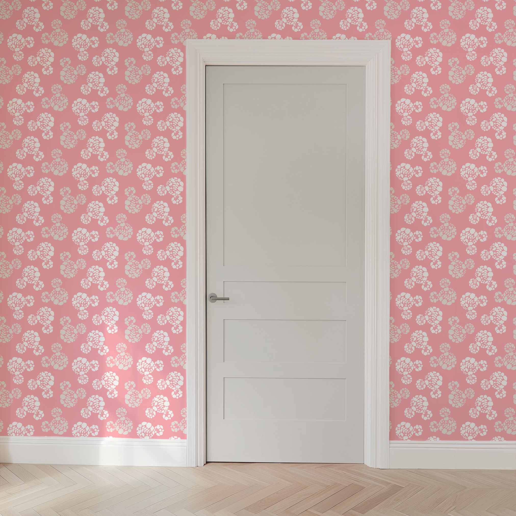  wallpaper door mockup