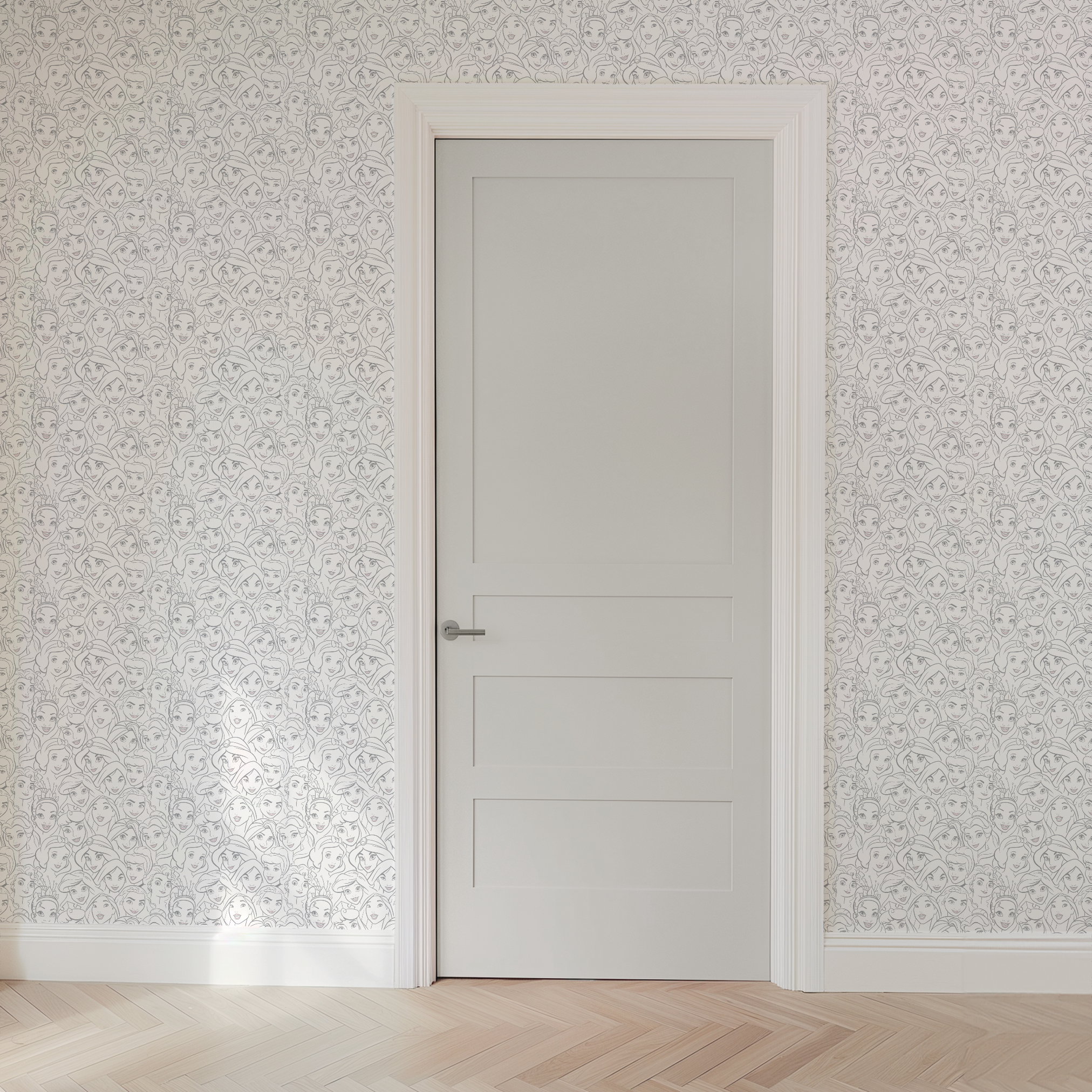  wallpaper door mockup