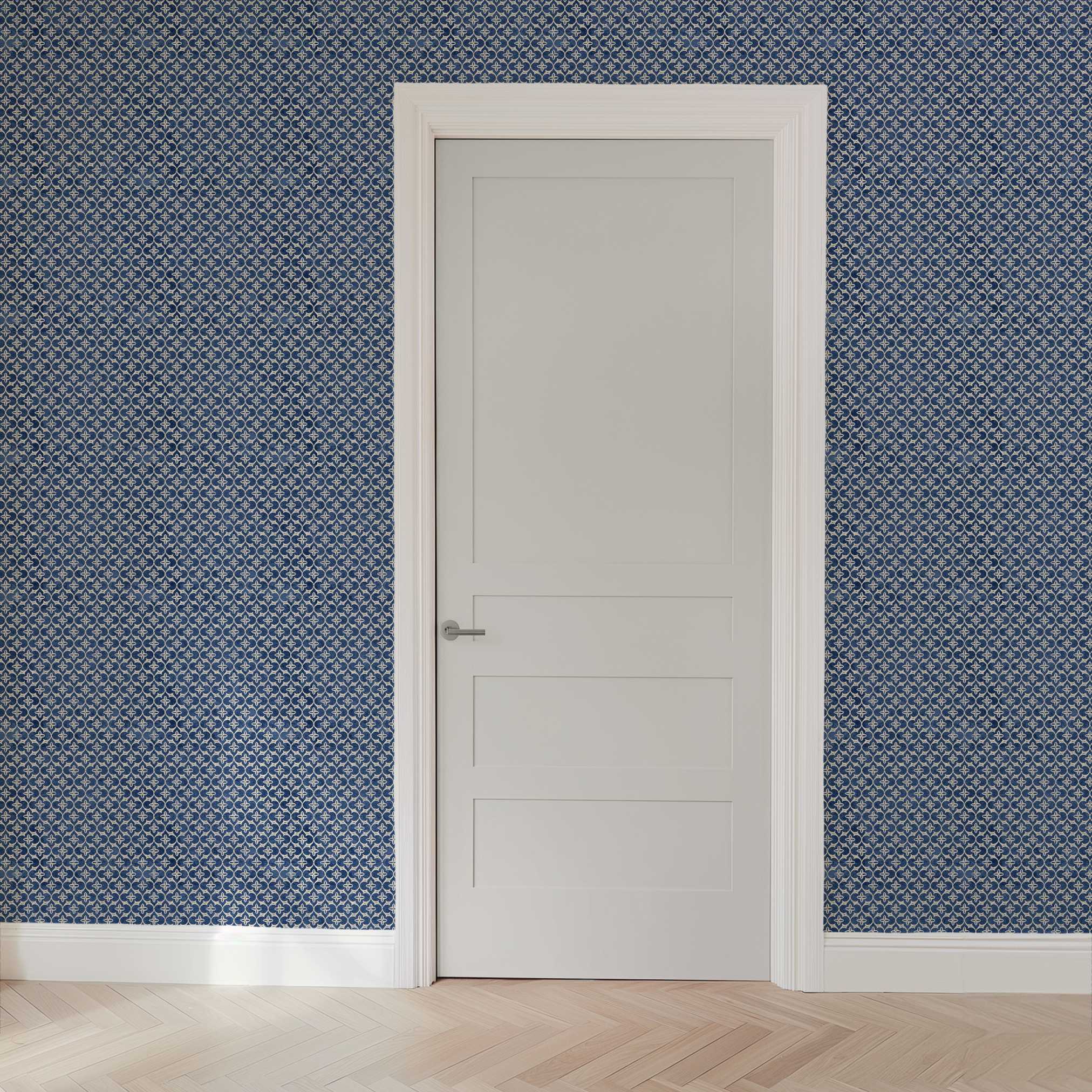wallpaper door mockup