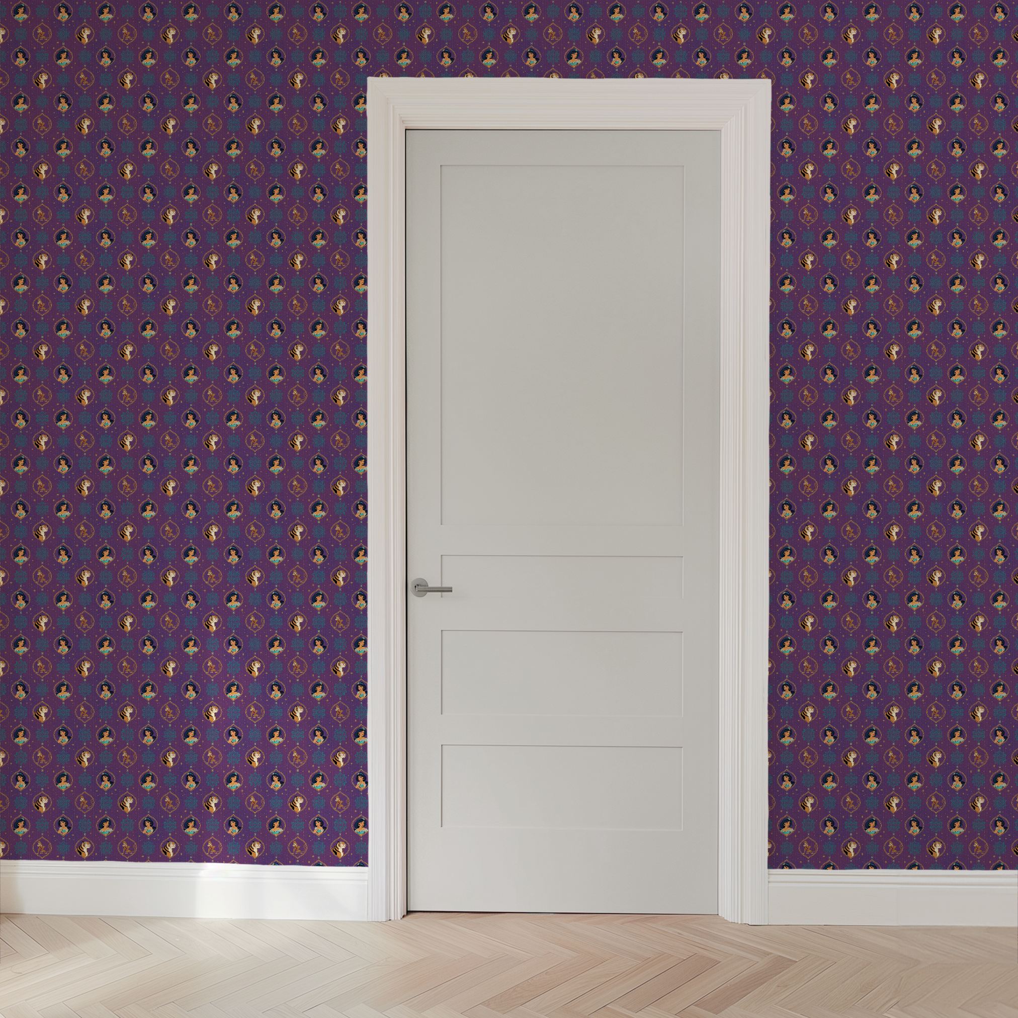  wallpaper door mockup