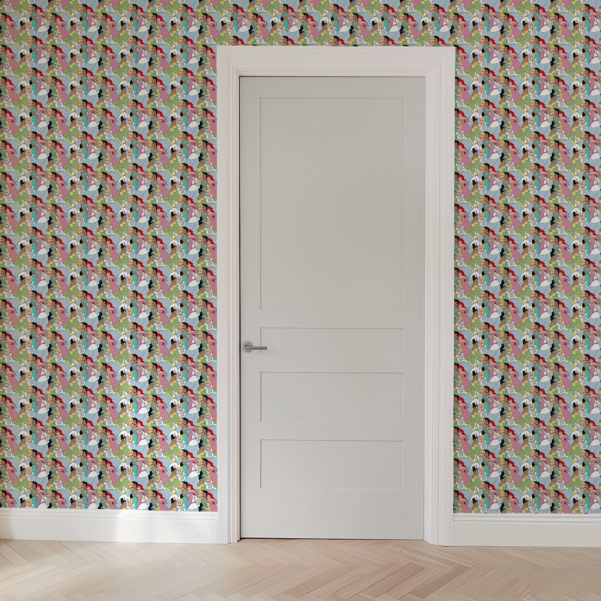  wallpaper door mockup
