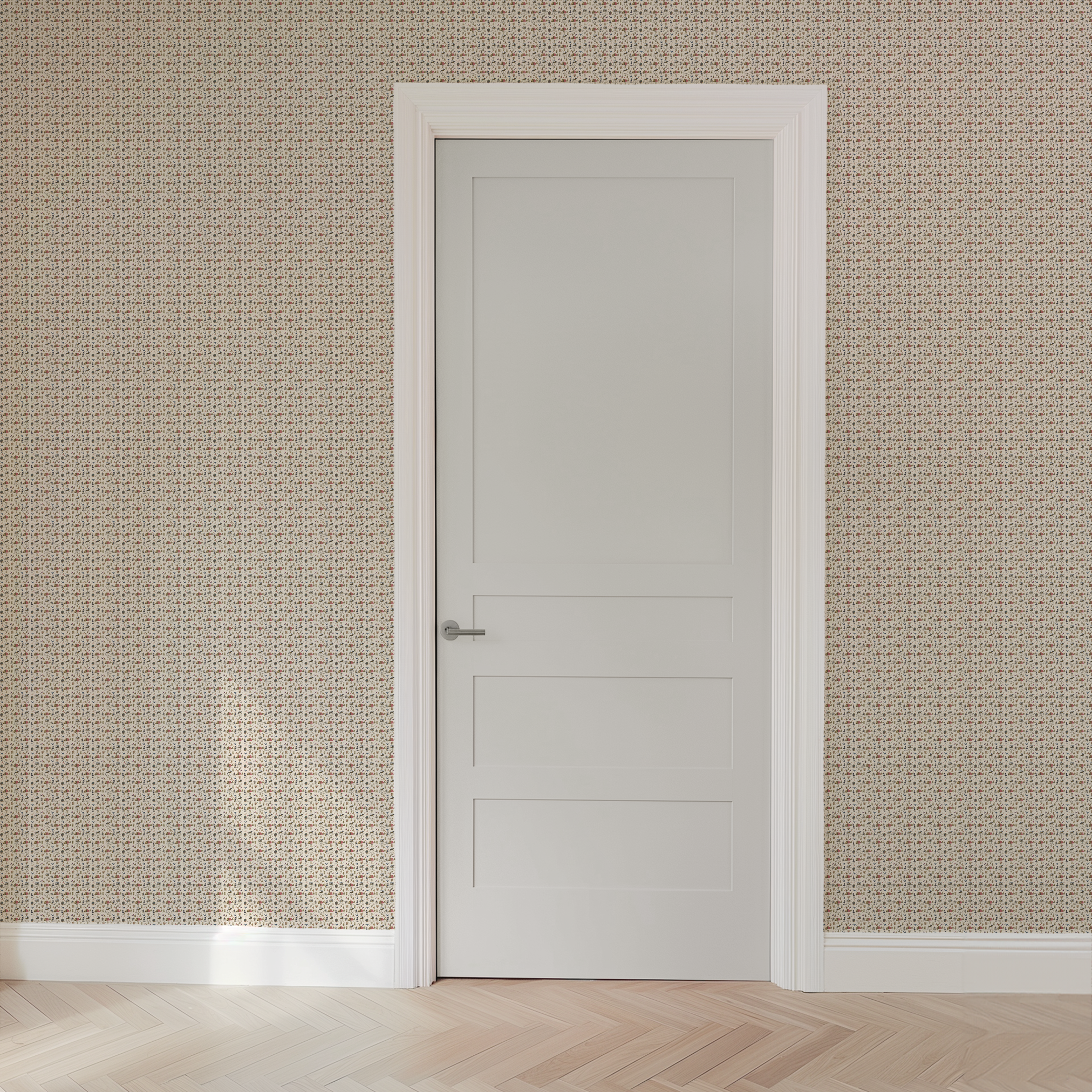  wallpaper door mockup