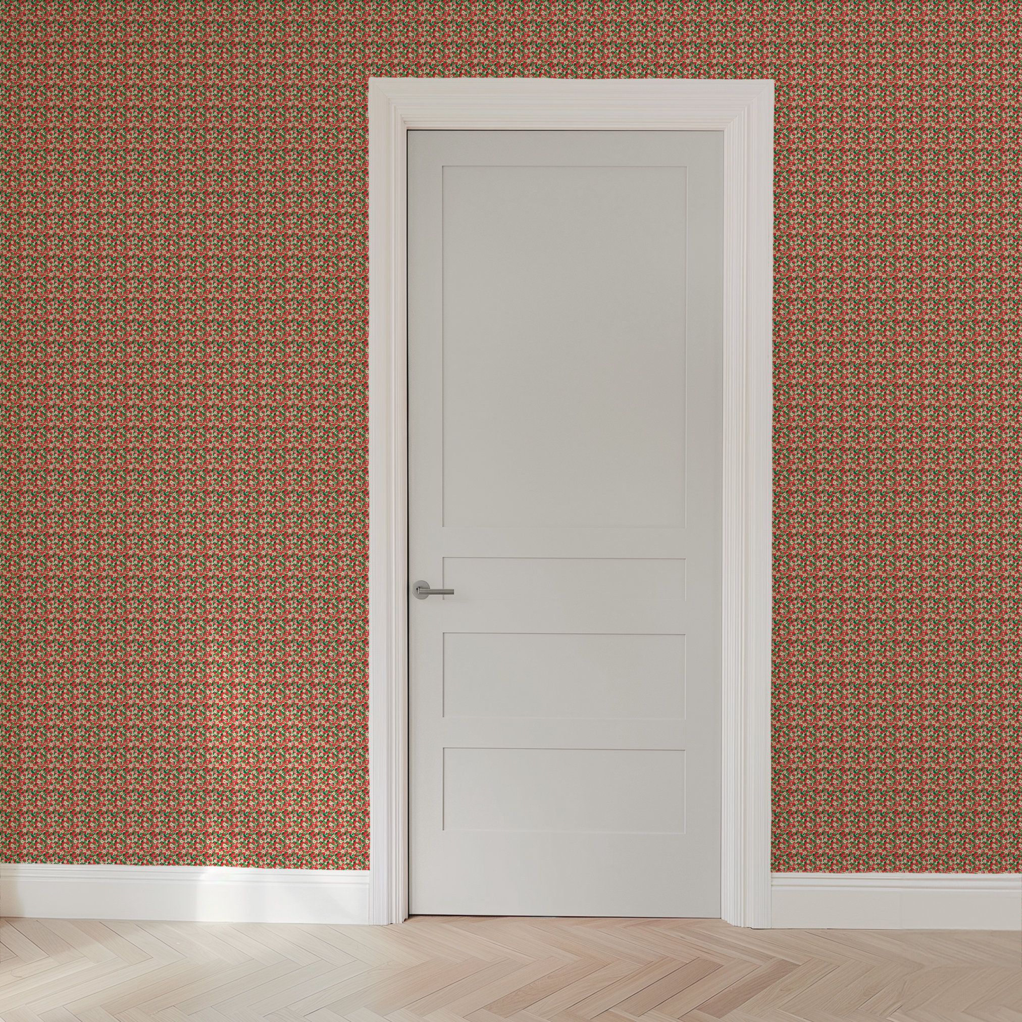  wallpaper door mockup