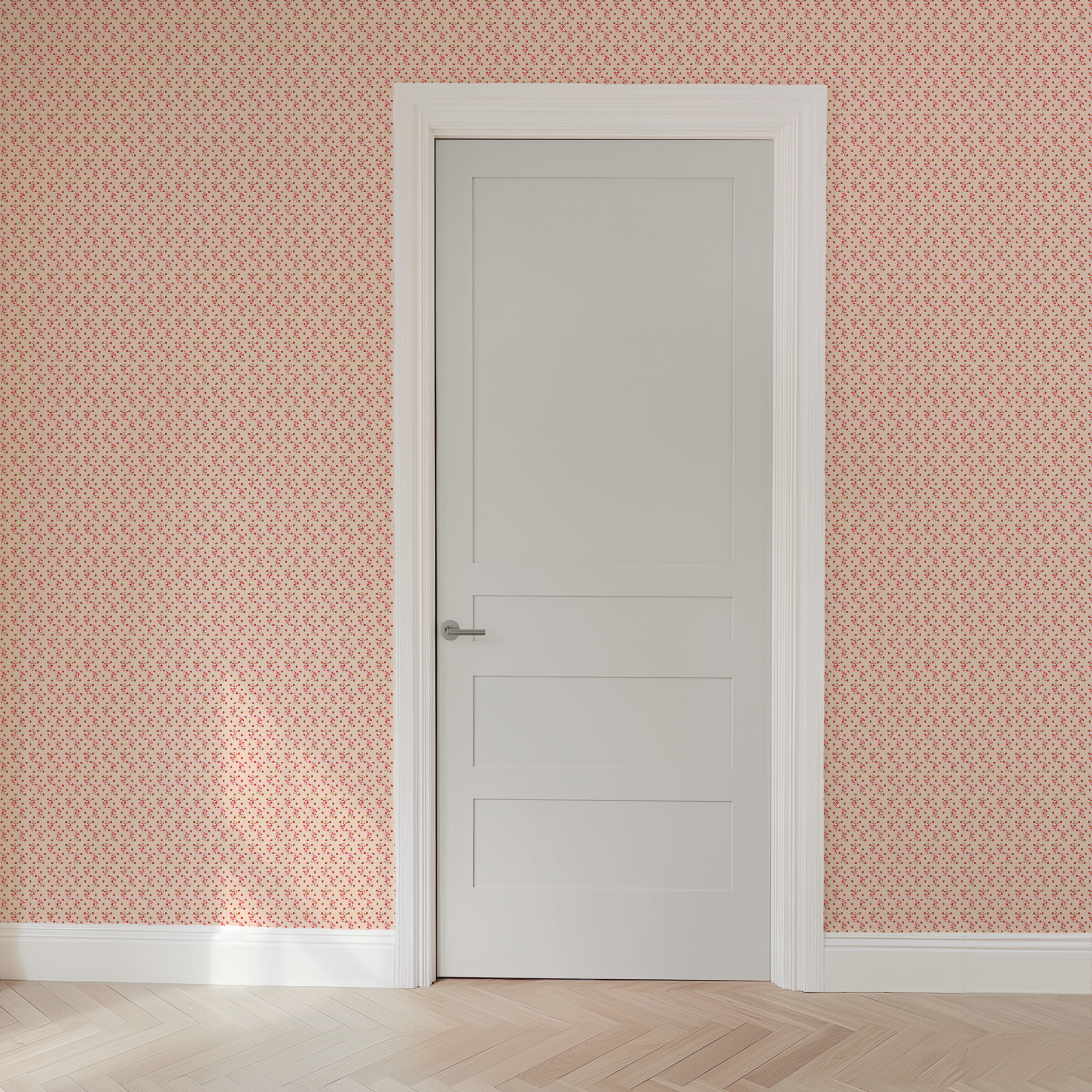  wallpaper door mockup
