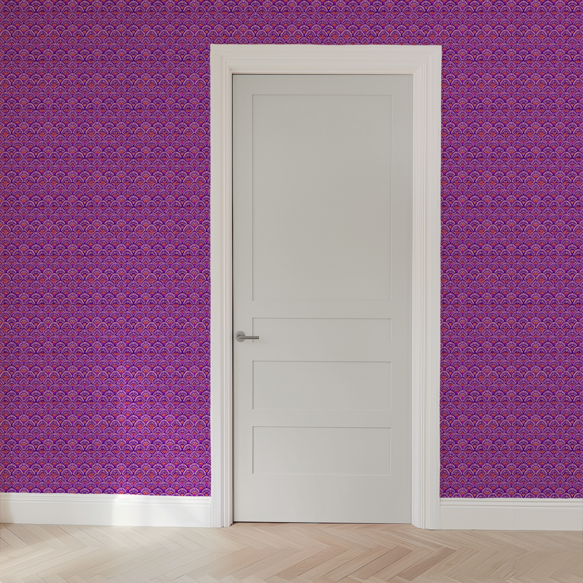  wallpaper door mockup