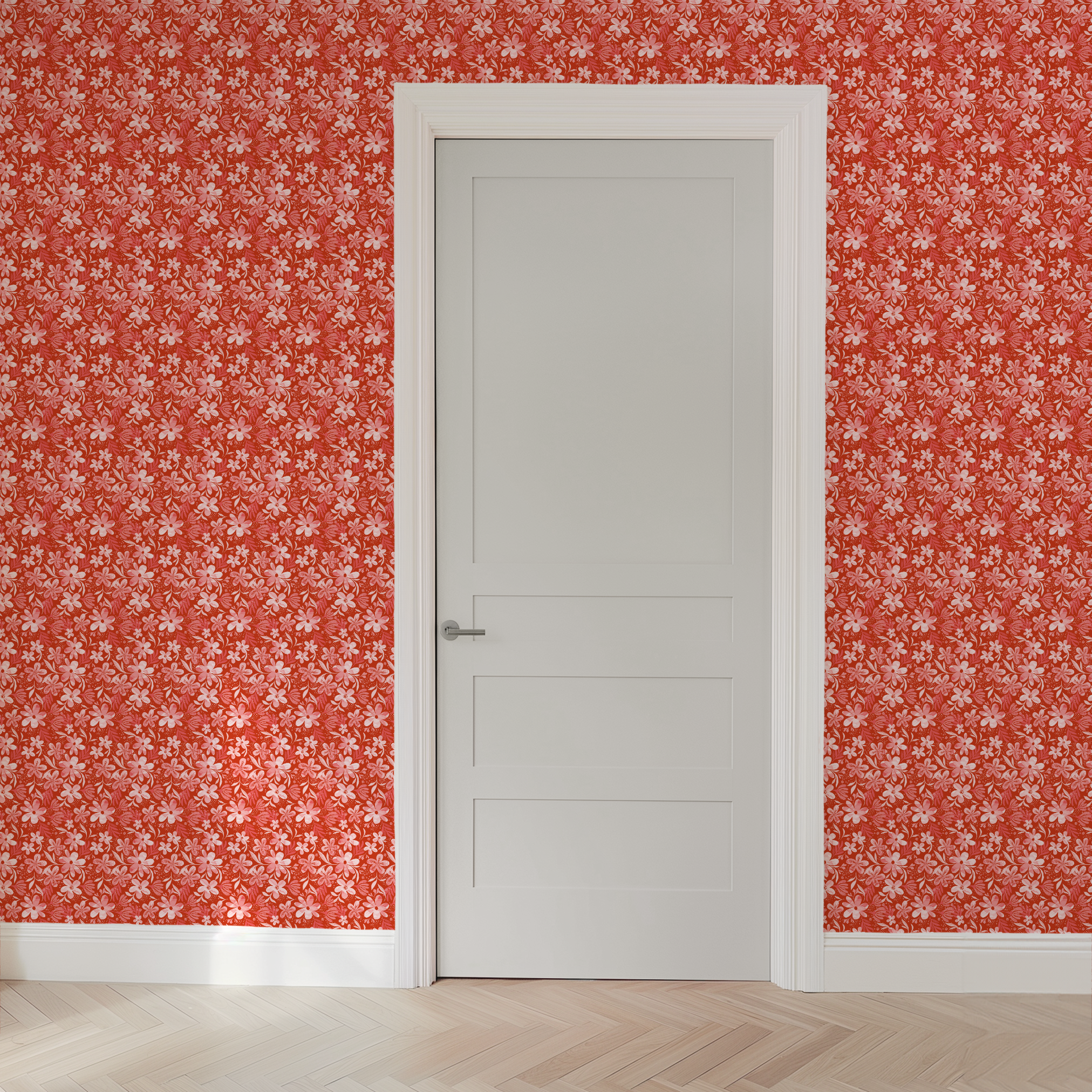  wallpaper door mockup