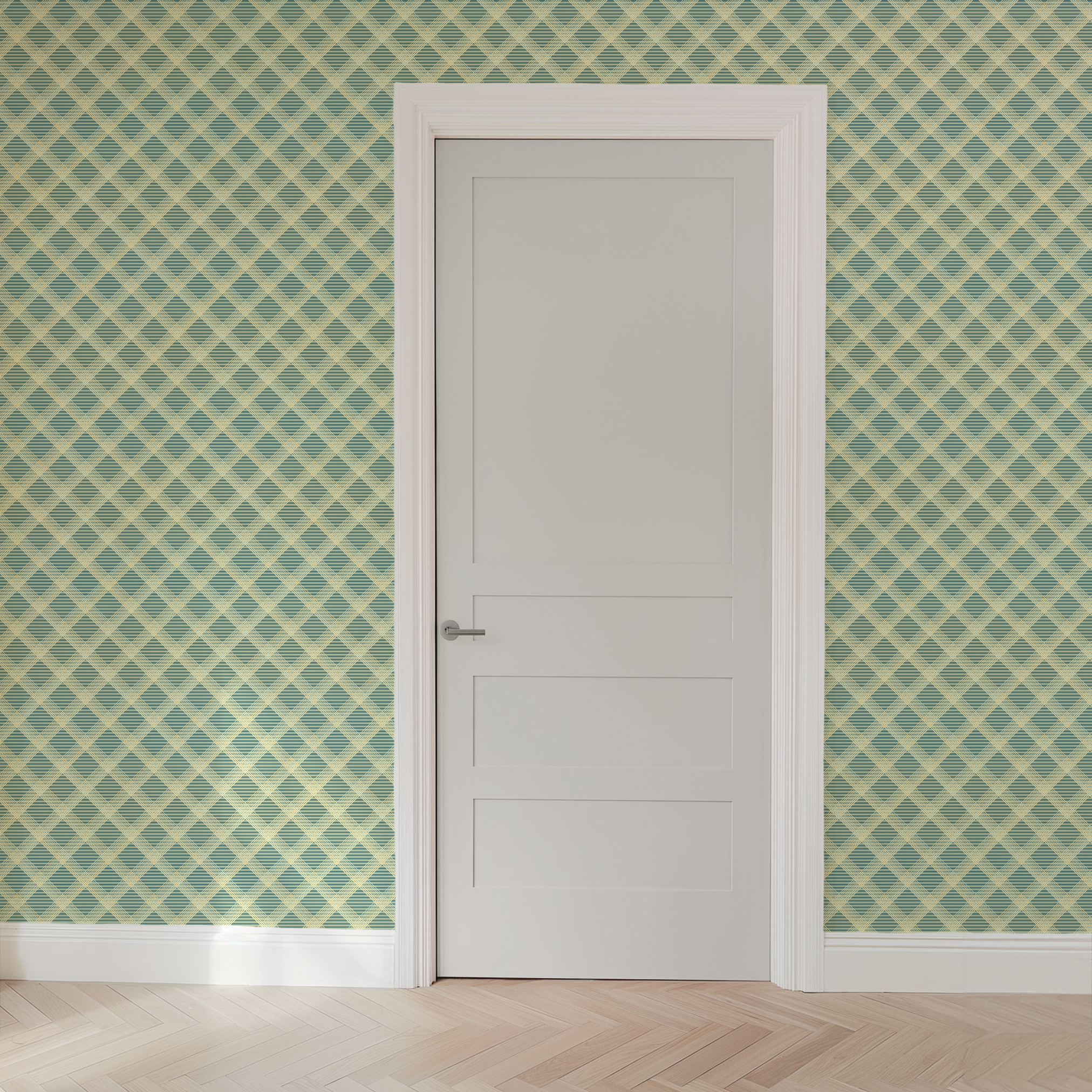  wallpaper door mockup
