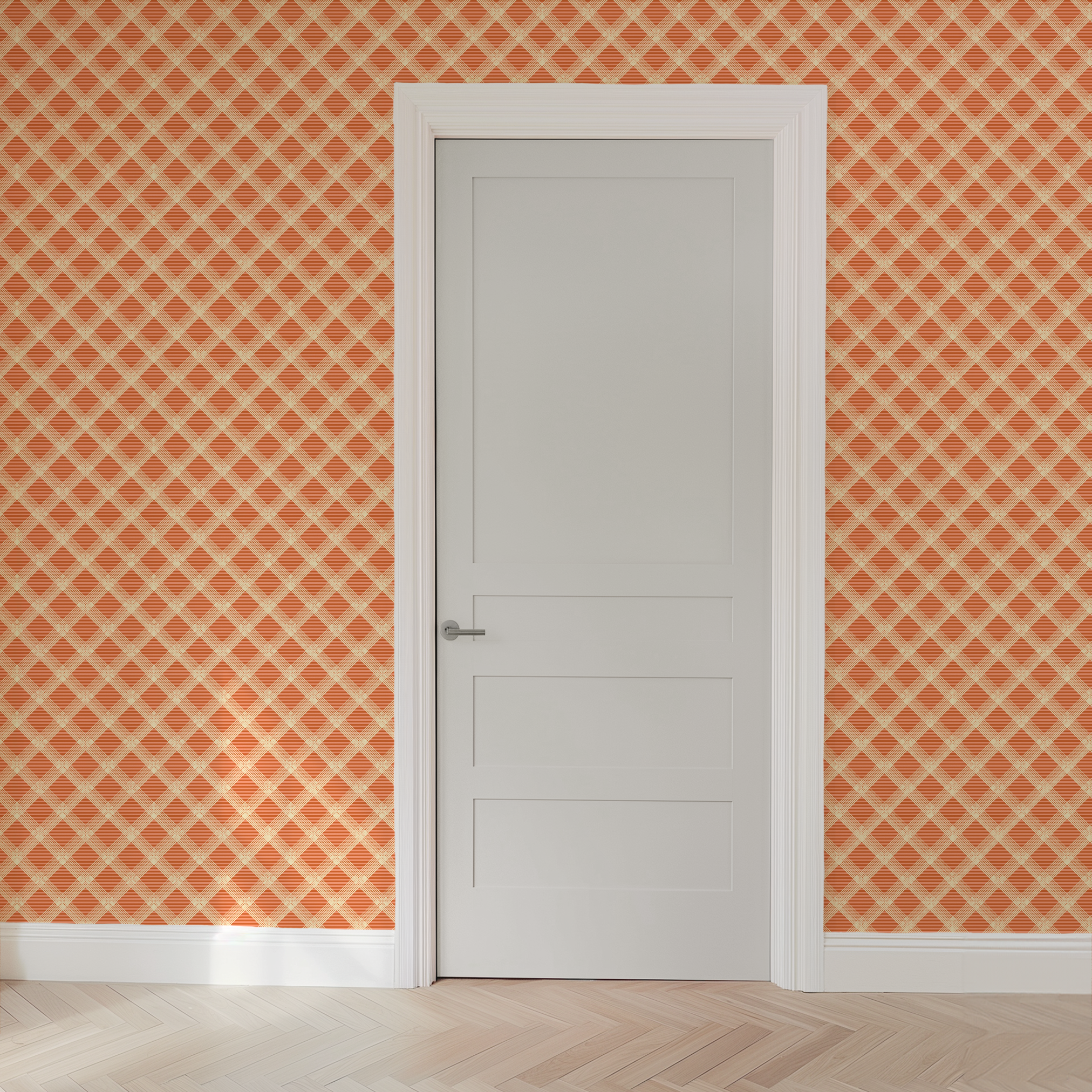  wallpaper door mockup