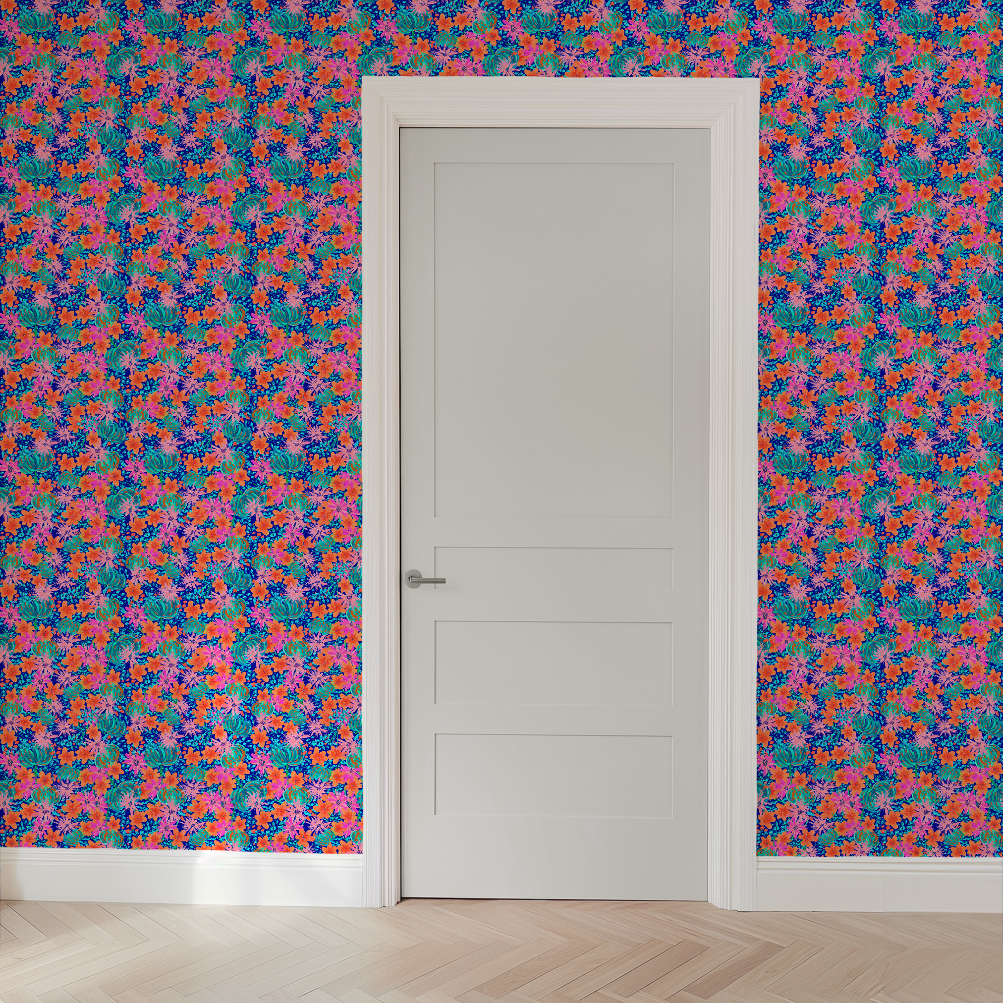  wallpaper door mockup