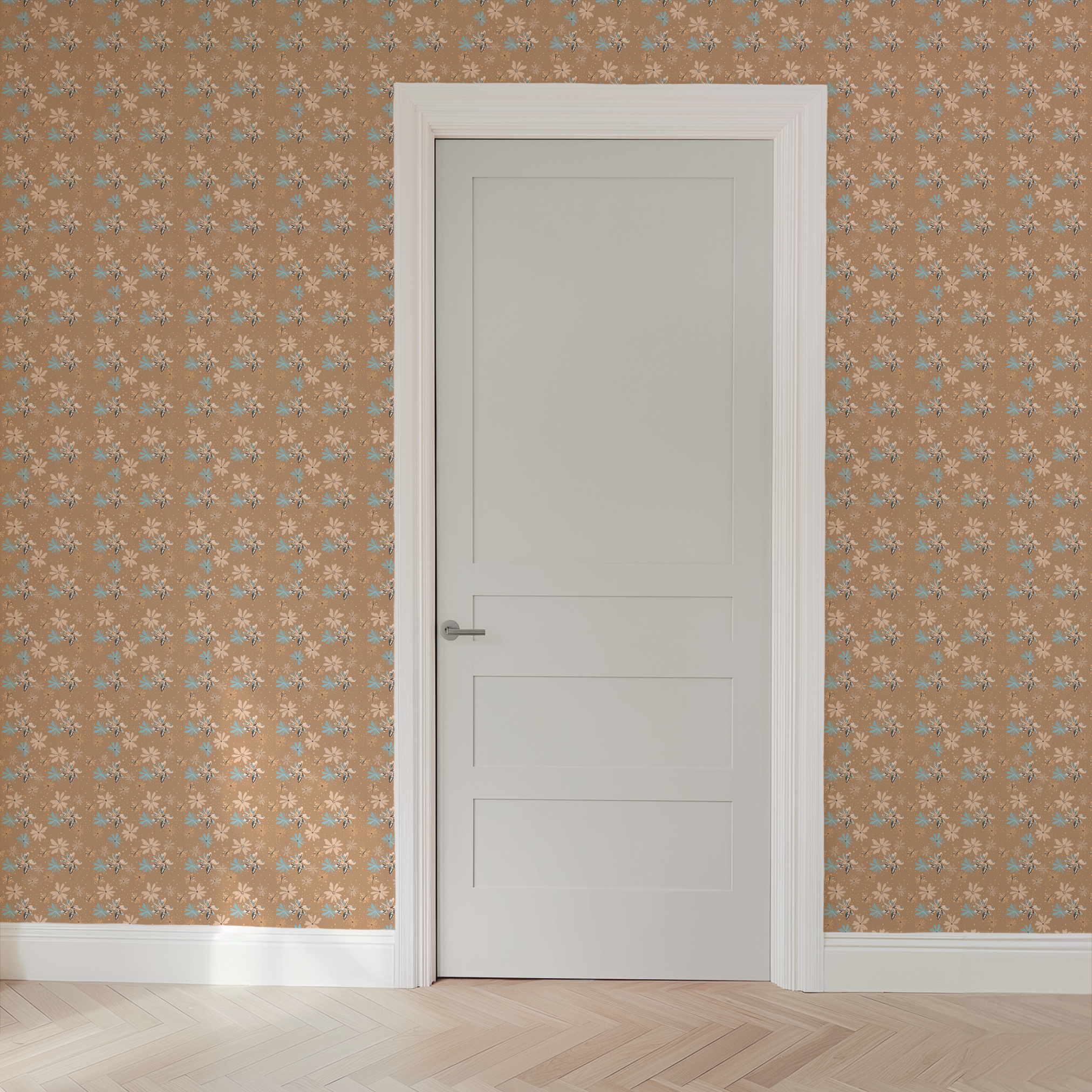  wallpaper door mockup