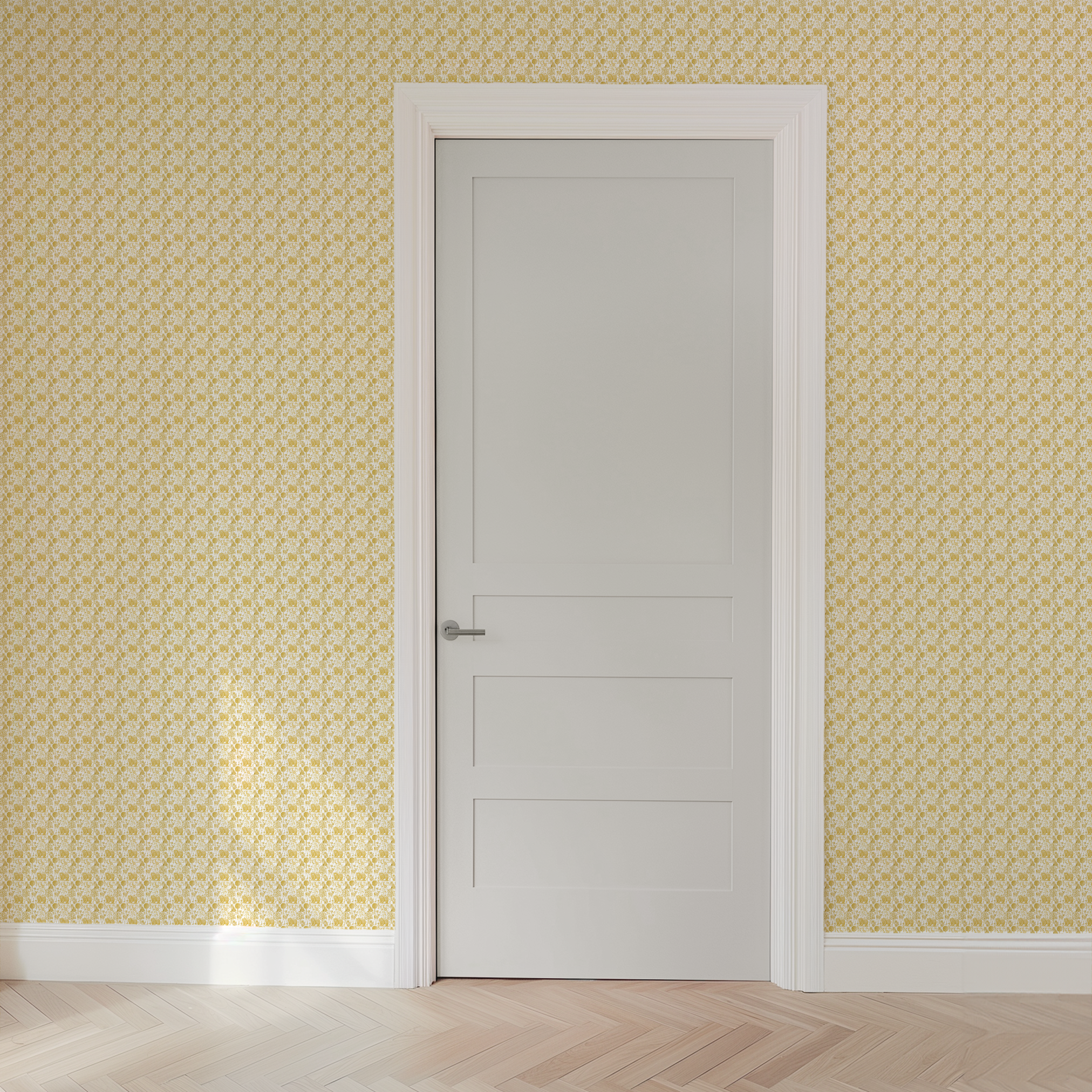  wallpaper door mockup