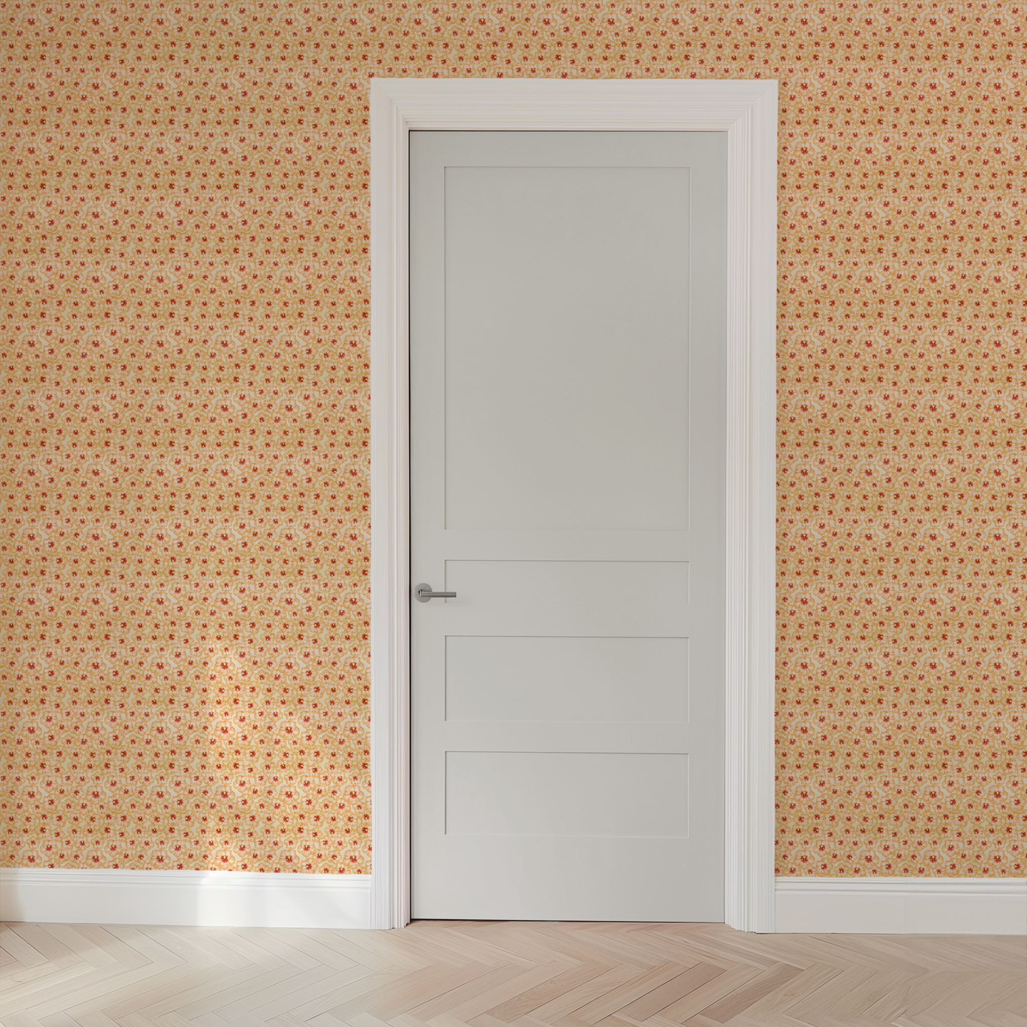  wallpaper door mockup