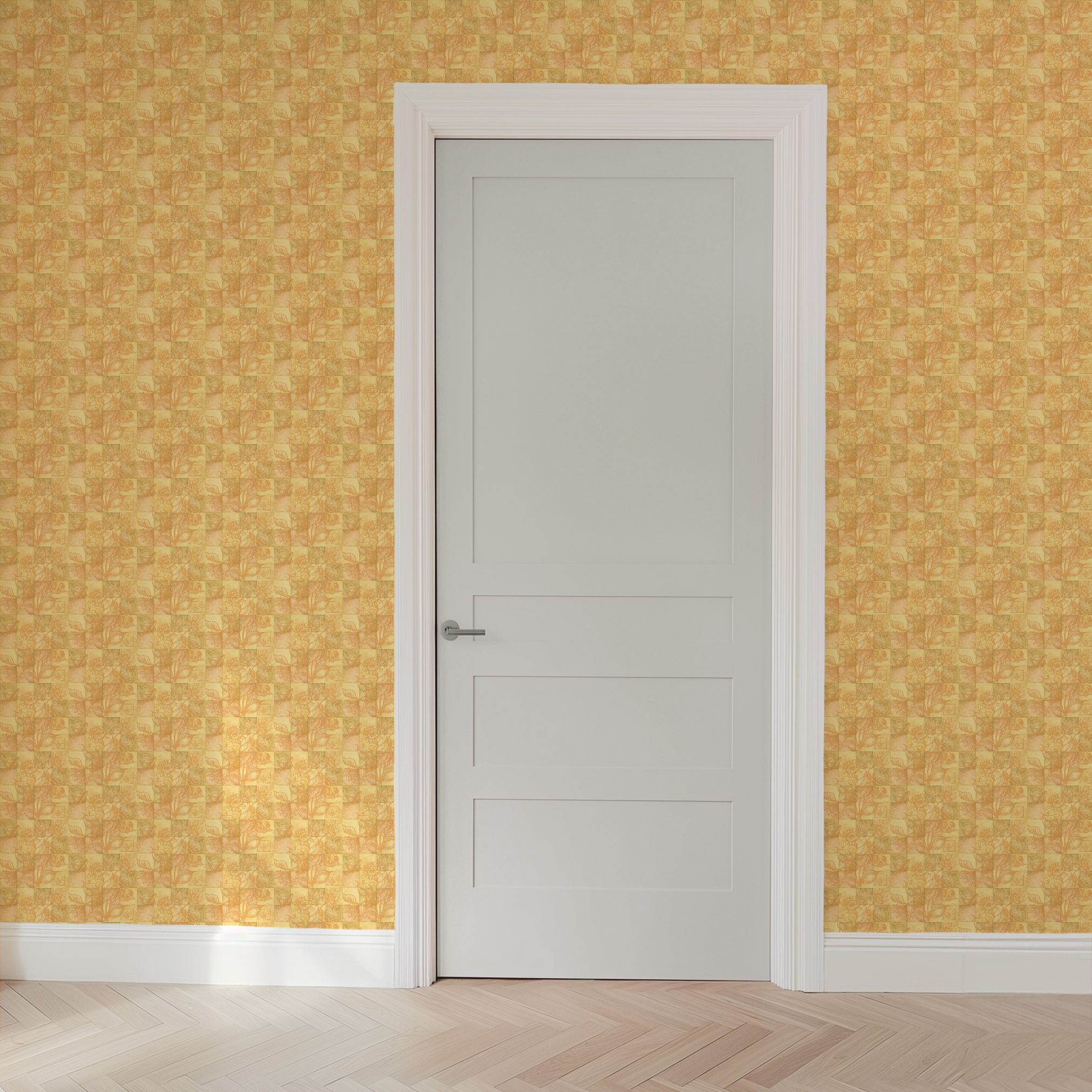  wallpaper door mockup