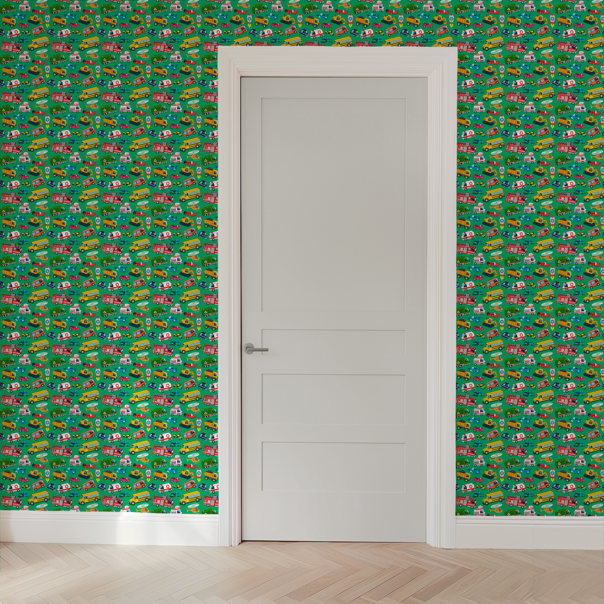  wallpaper door mockup