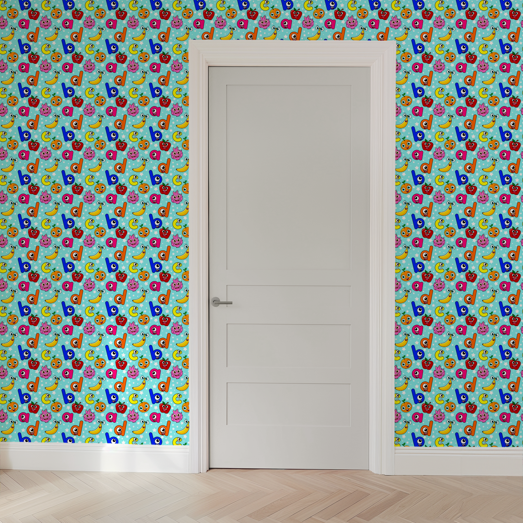  wallpaper door mockup