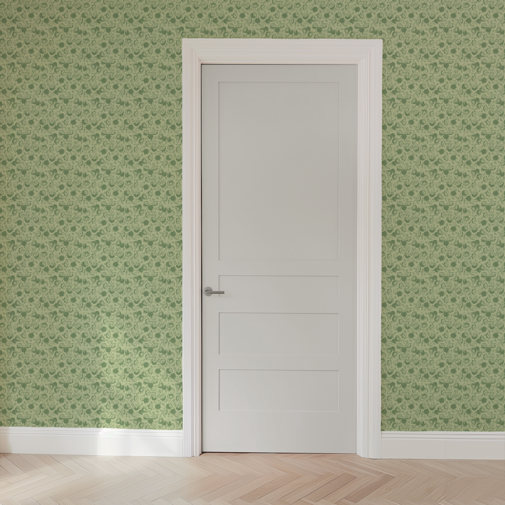  wallpaper door mockup