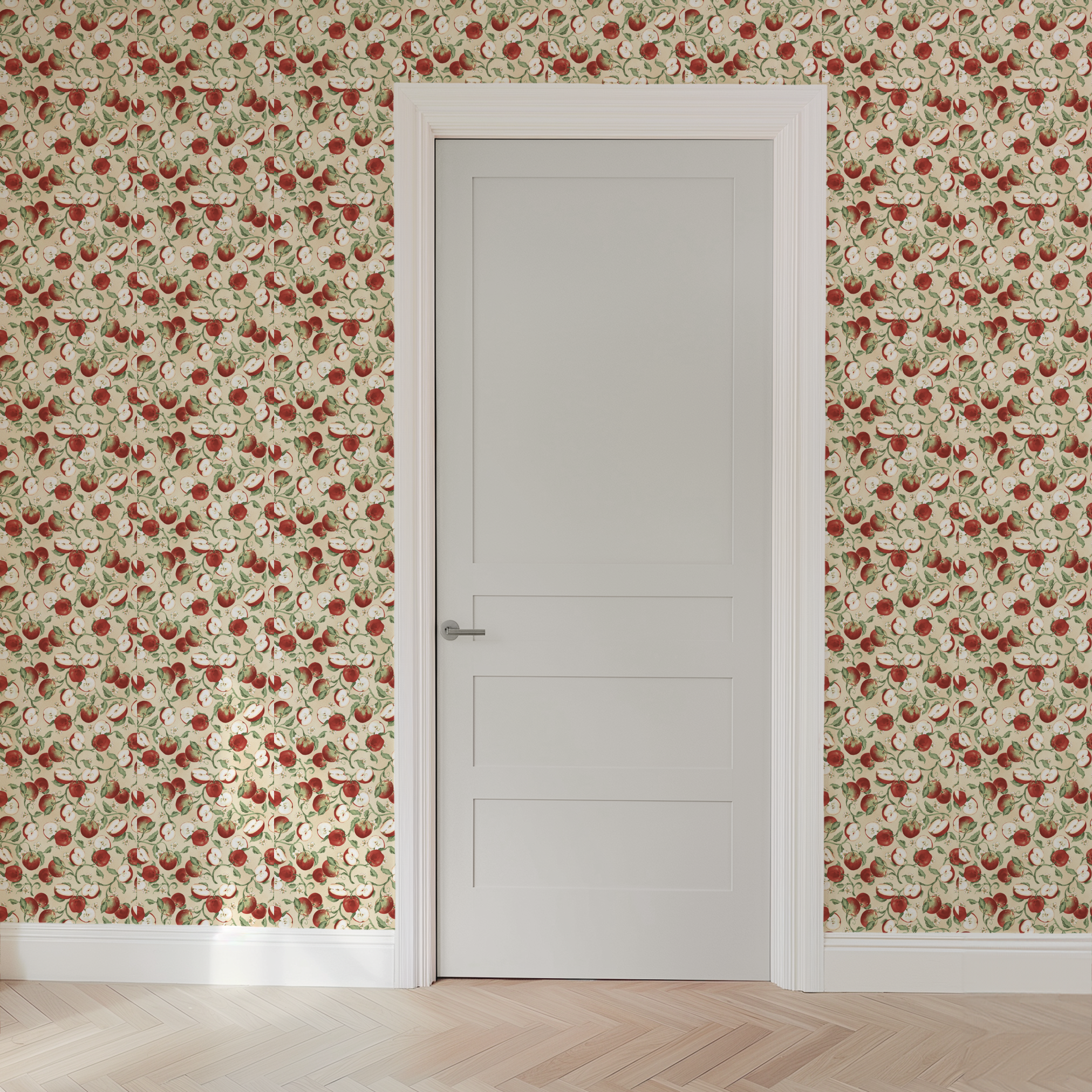  wallpaper door mockup