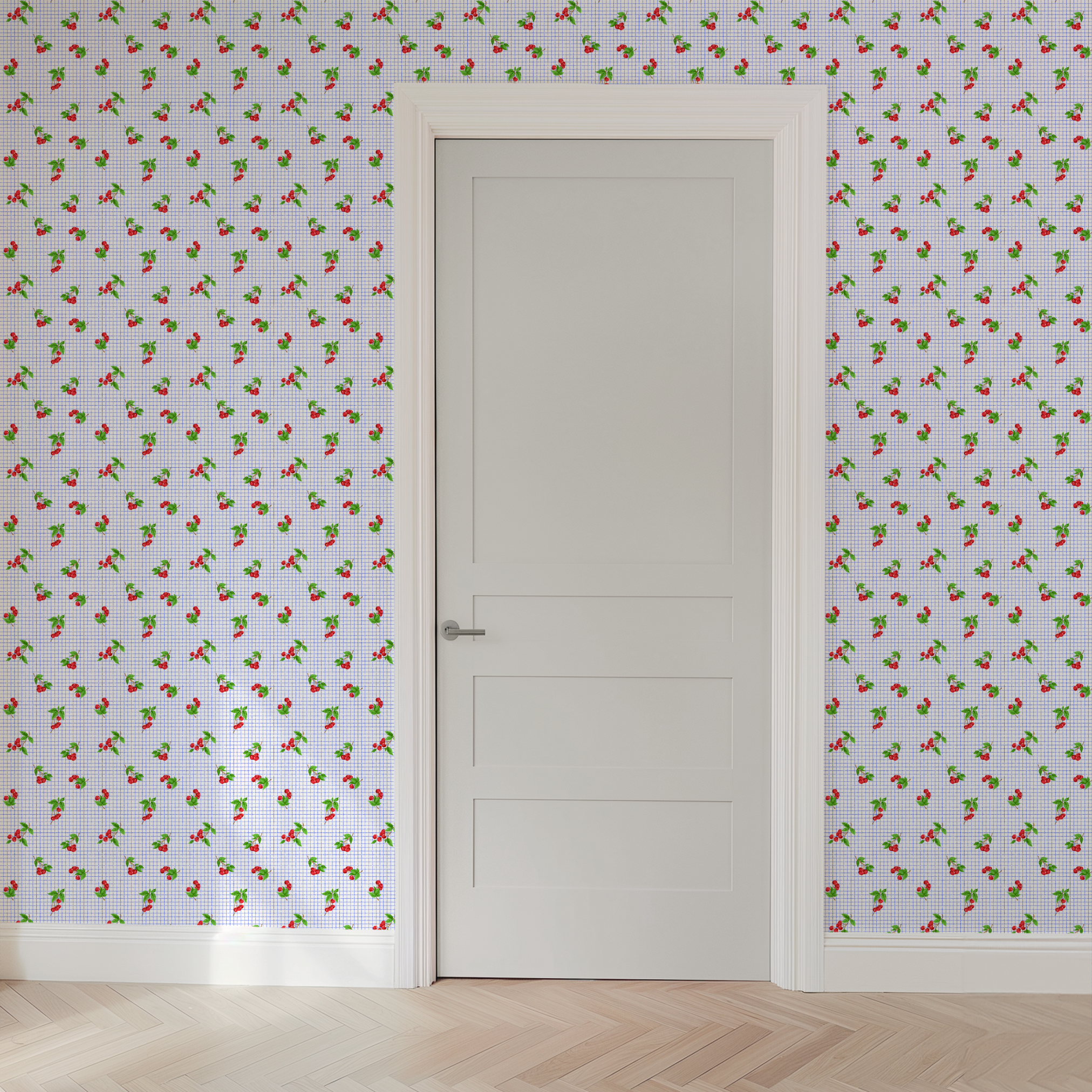  wallpaper door mockup
