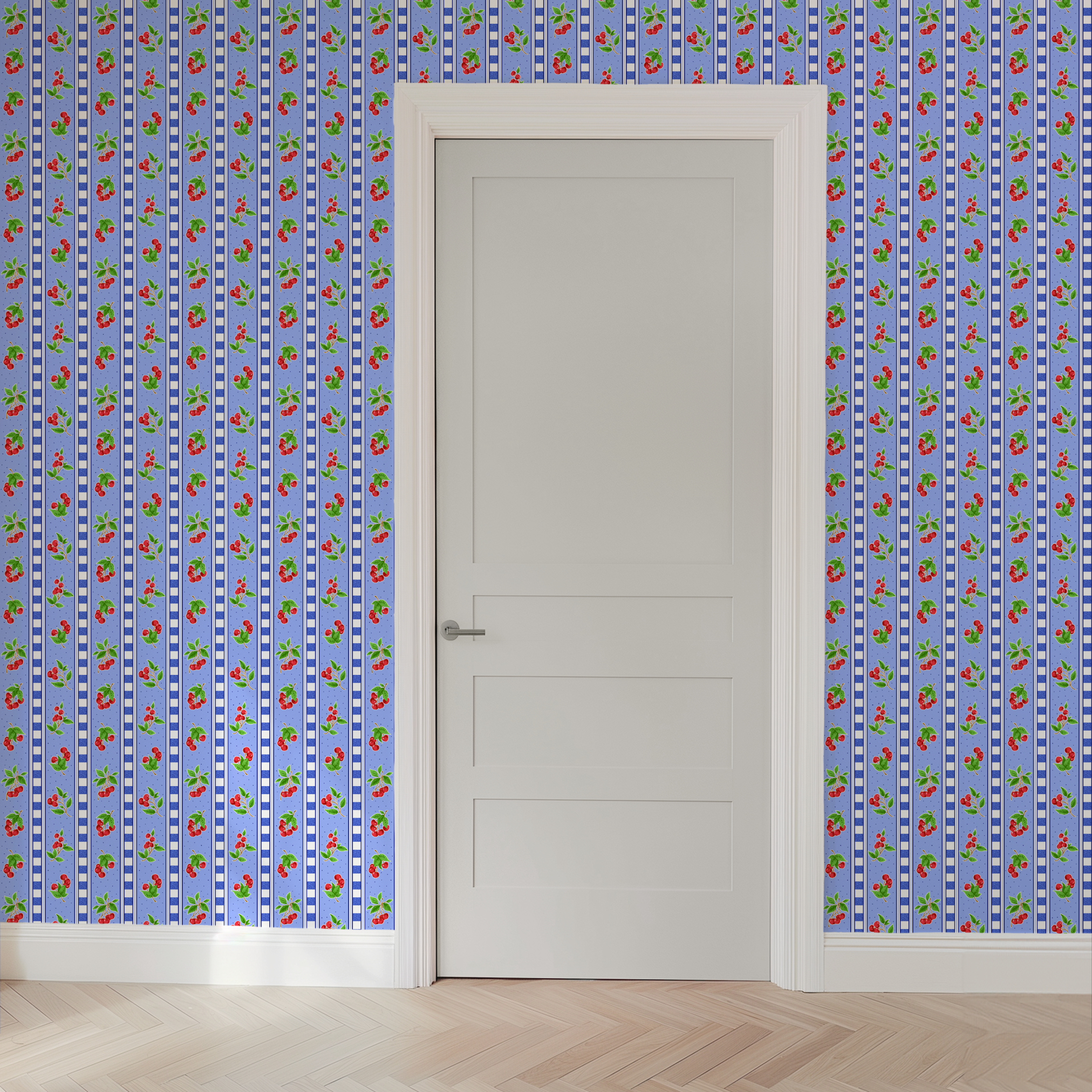  wallpaper door mockup