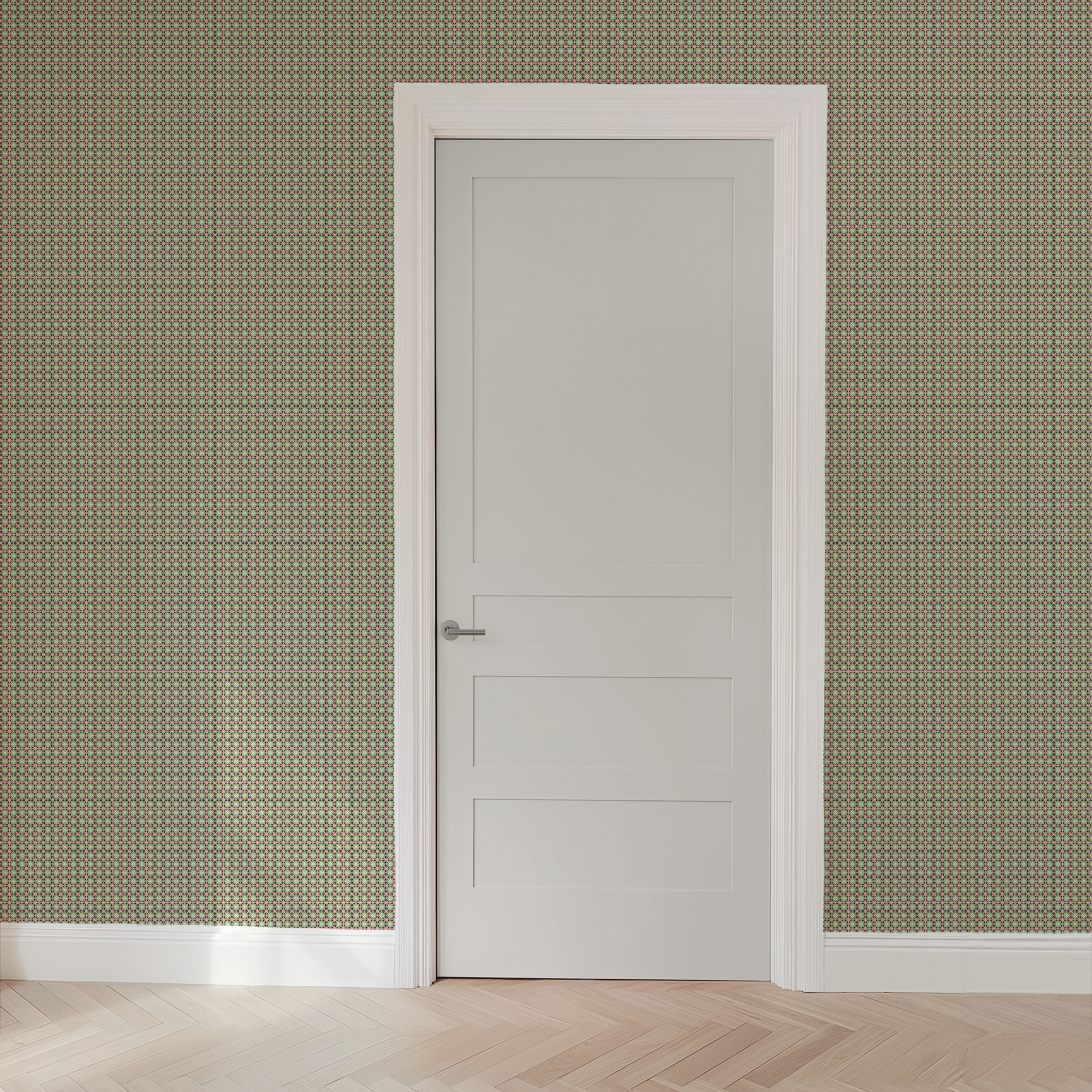  wallpaper door mockup