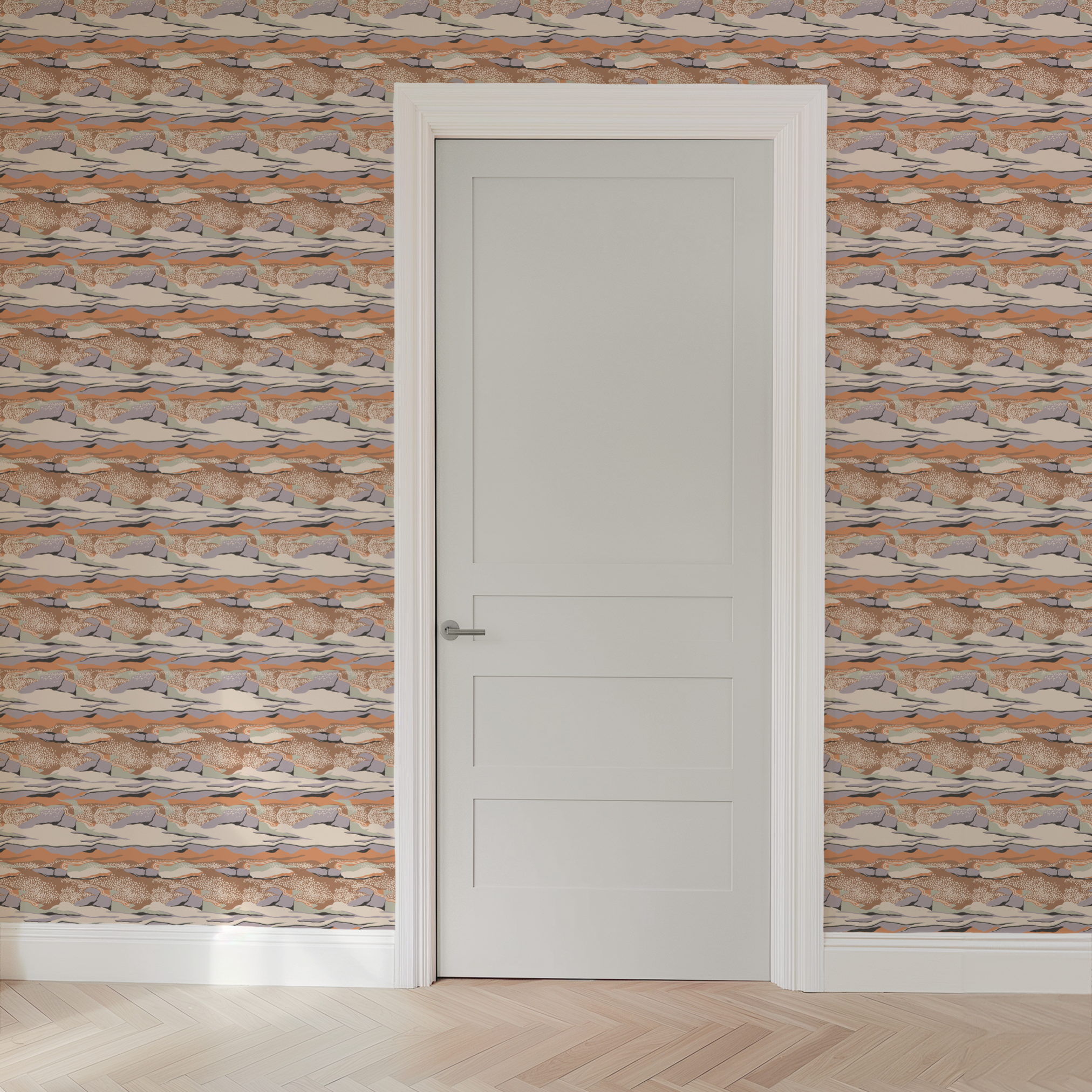  wallpaper door mockup