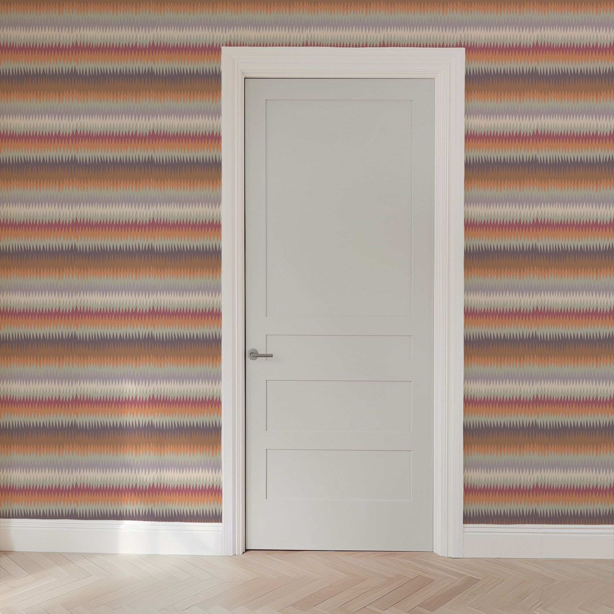  wallpaper door mockup