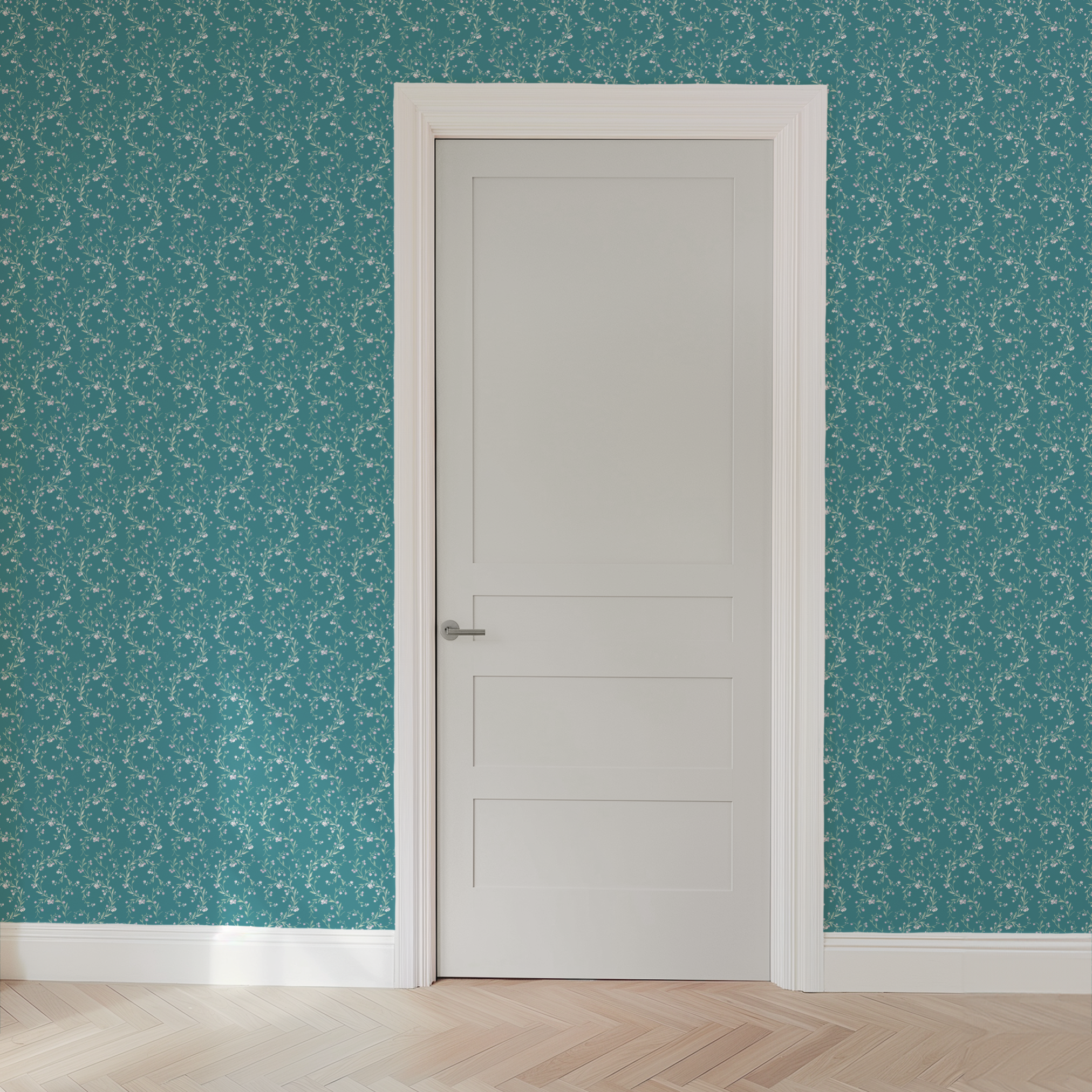  wallpaper door mockup