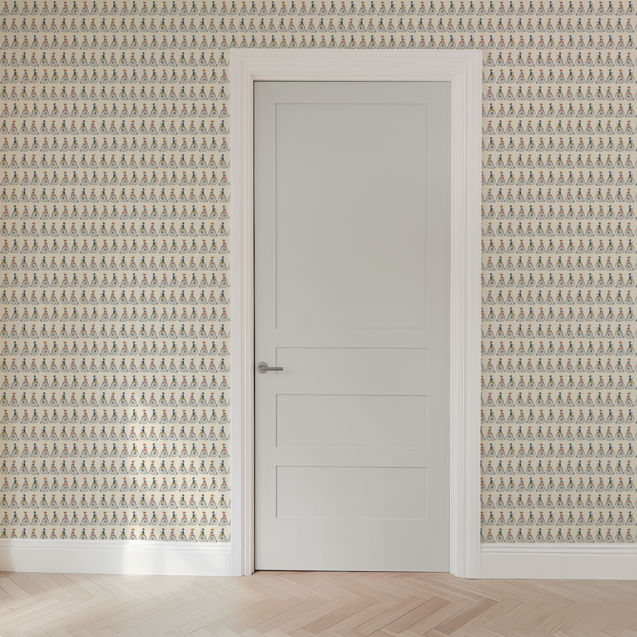  wallpaper door mockup