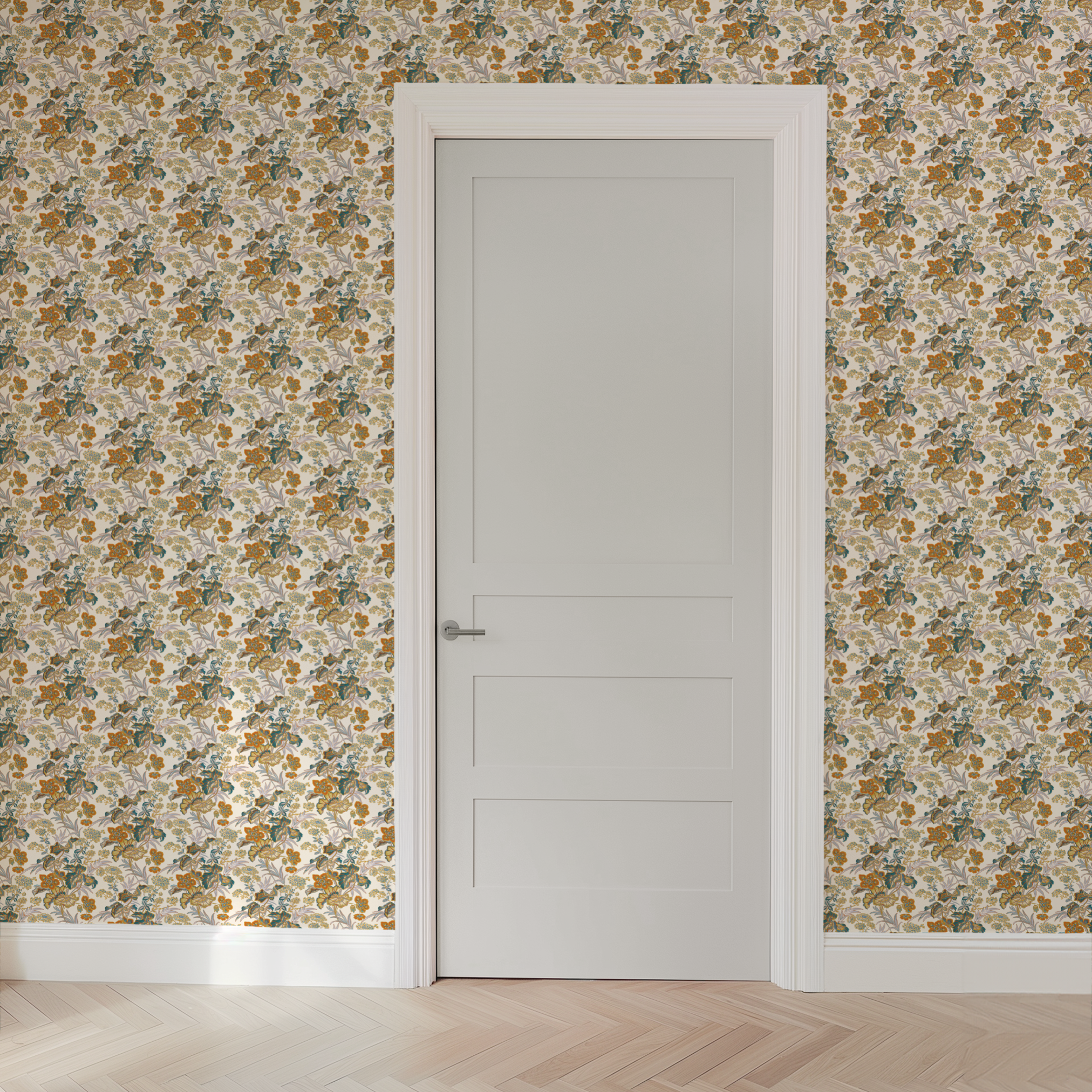  wallpaper door mockup