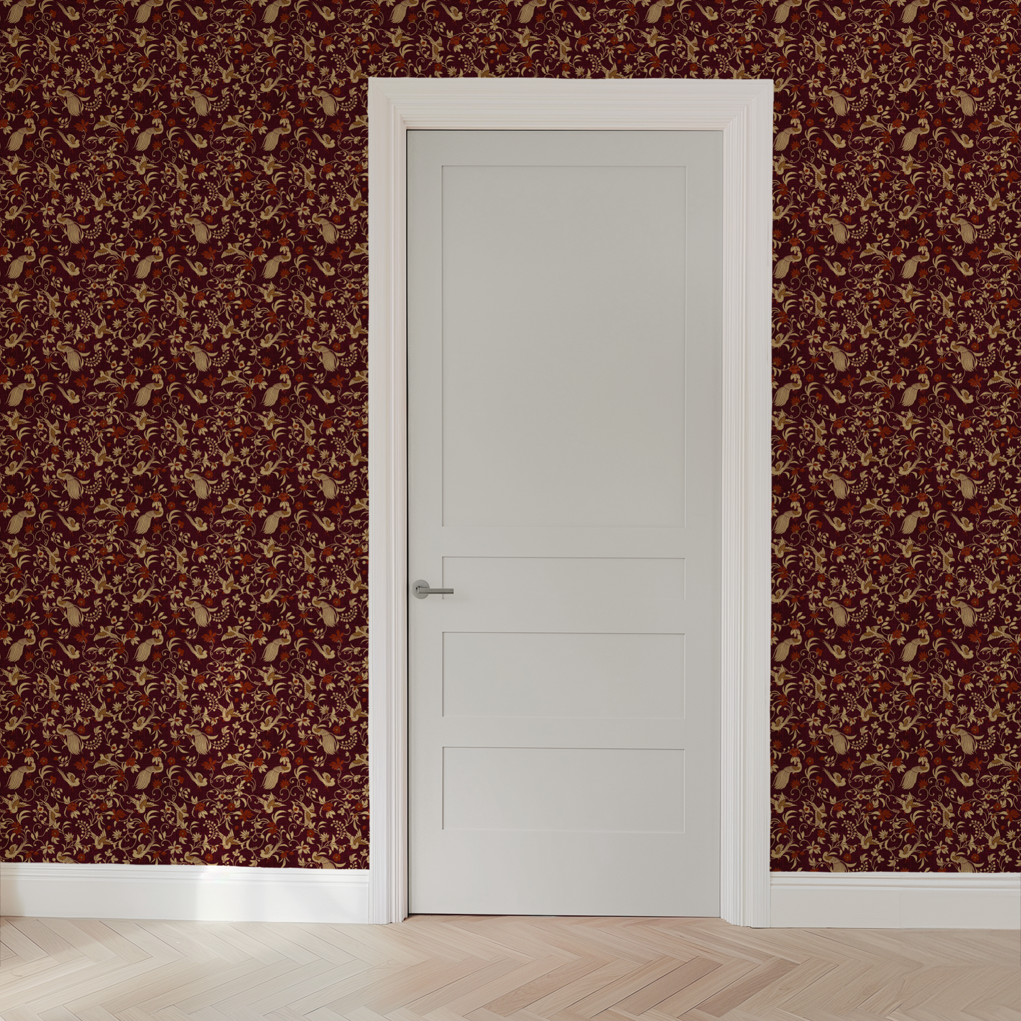  wallpaper door mockup