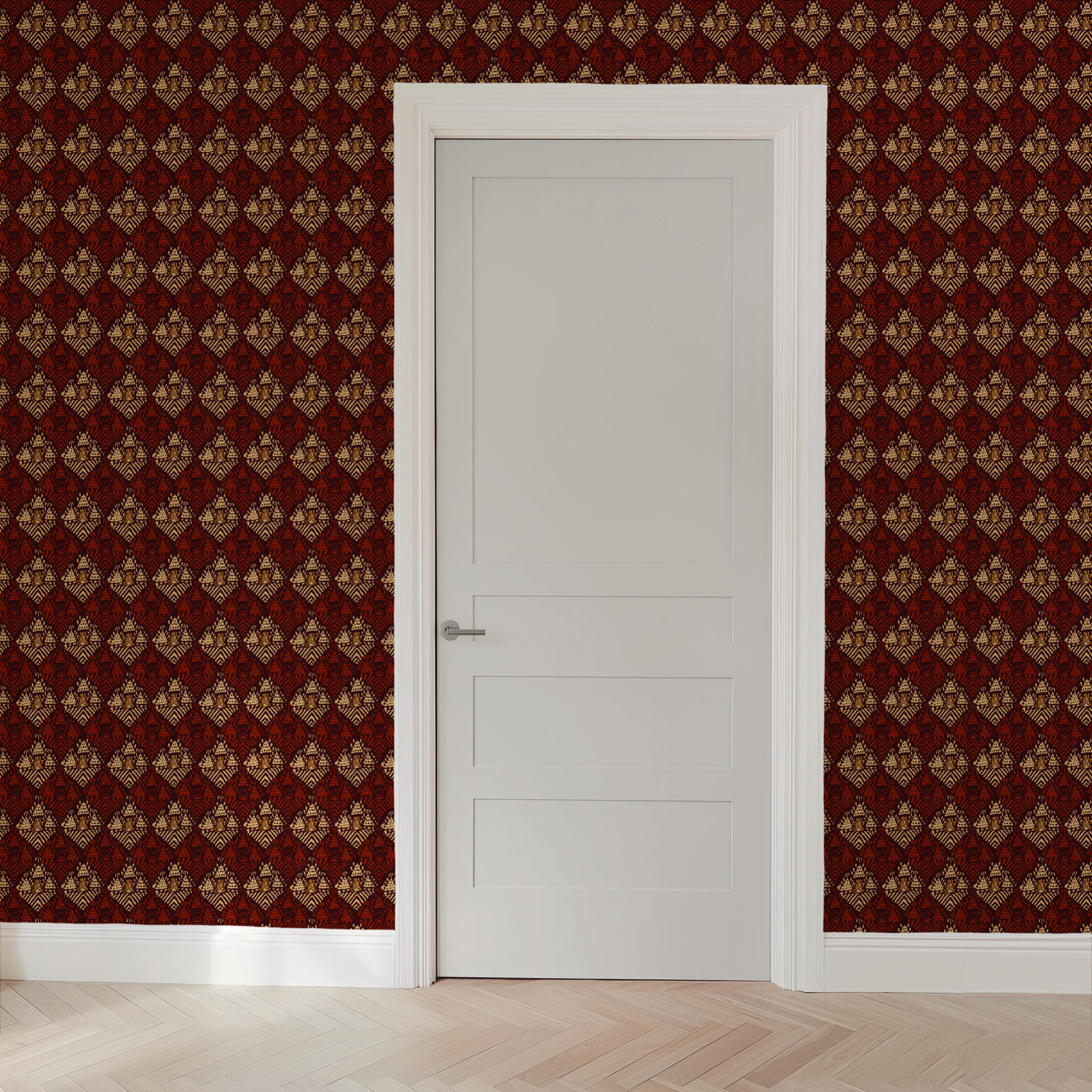  wallpaper door mockup