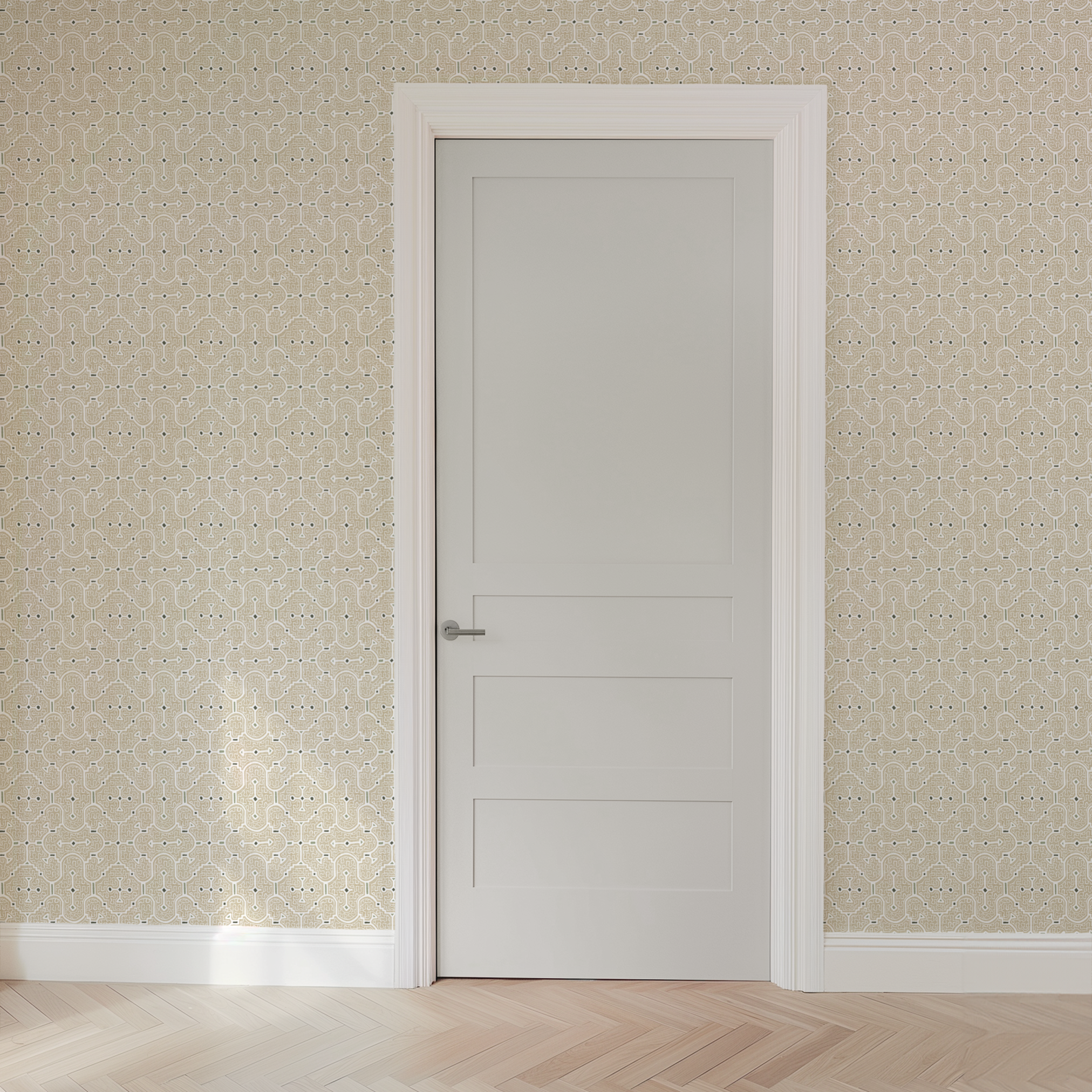  wallpaper door mockup