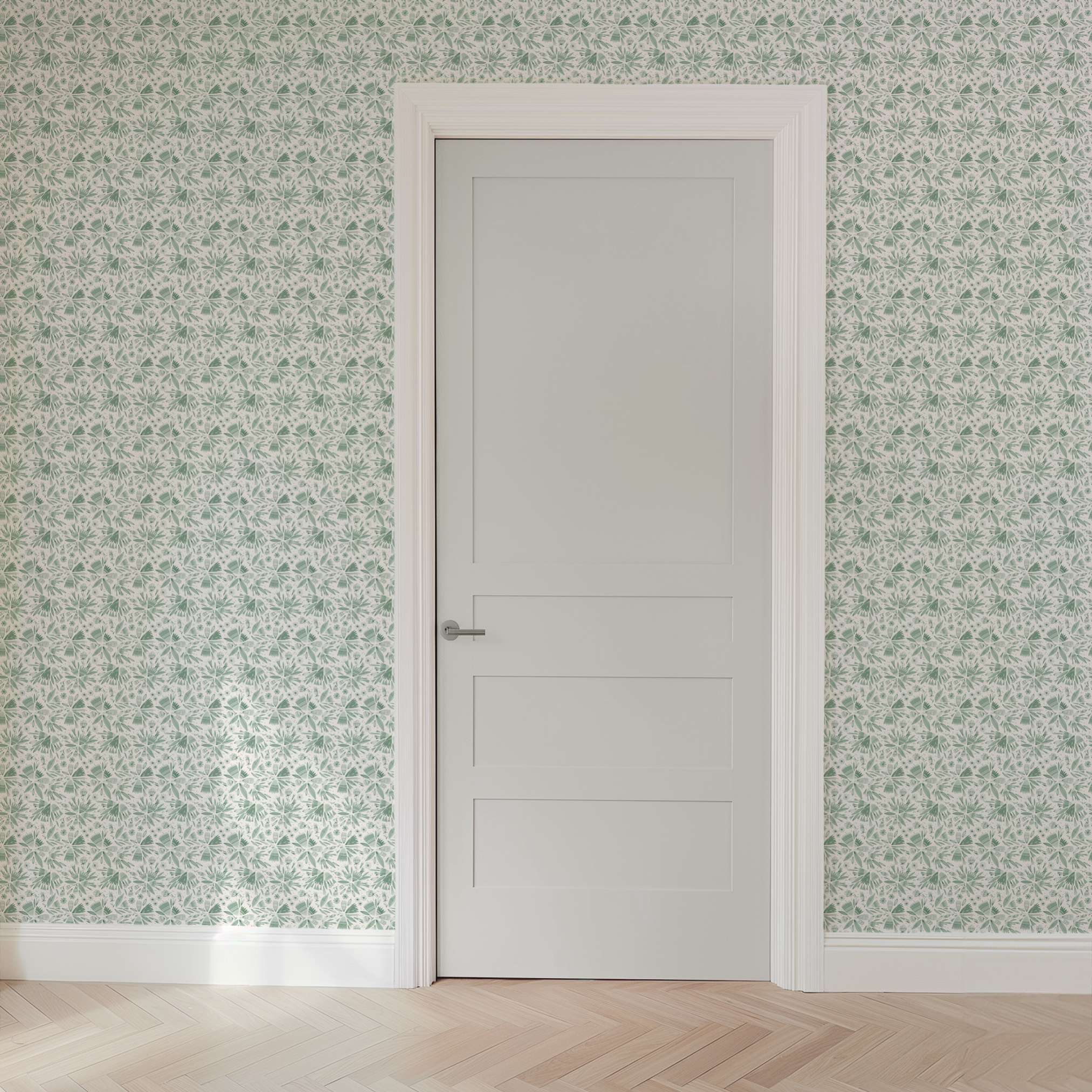  wallpaper door mockup