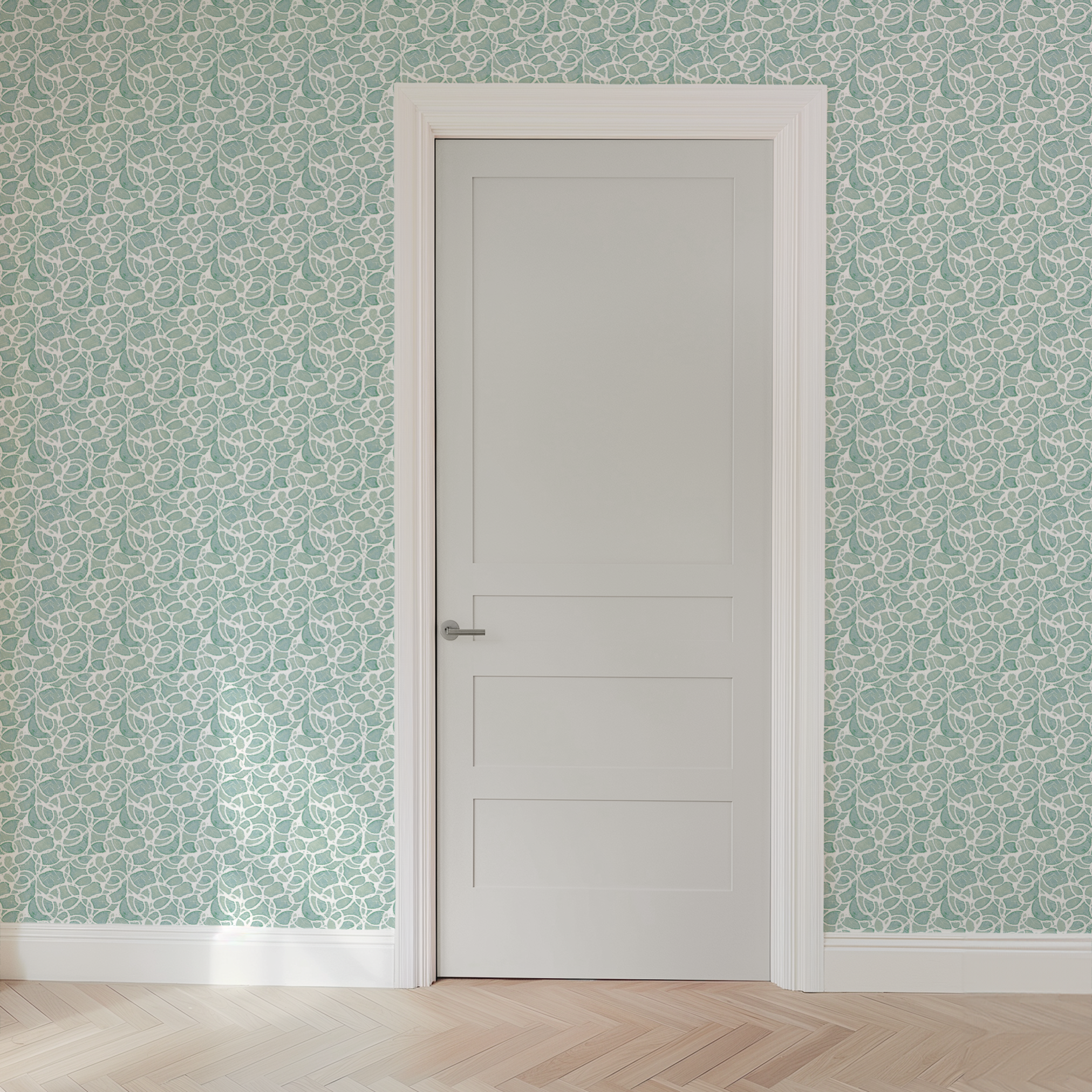  wallpaper door mockup