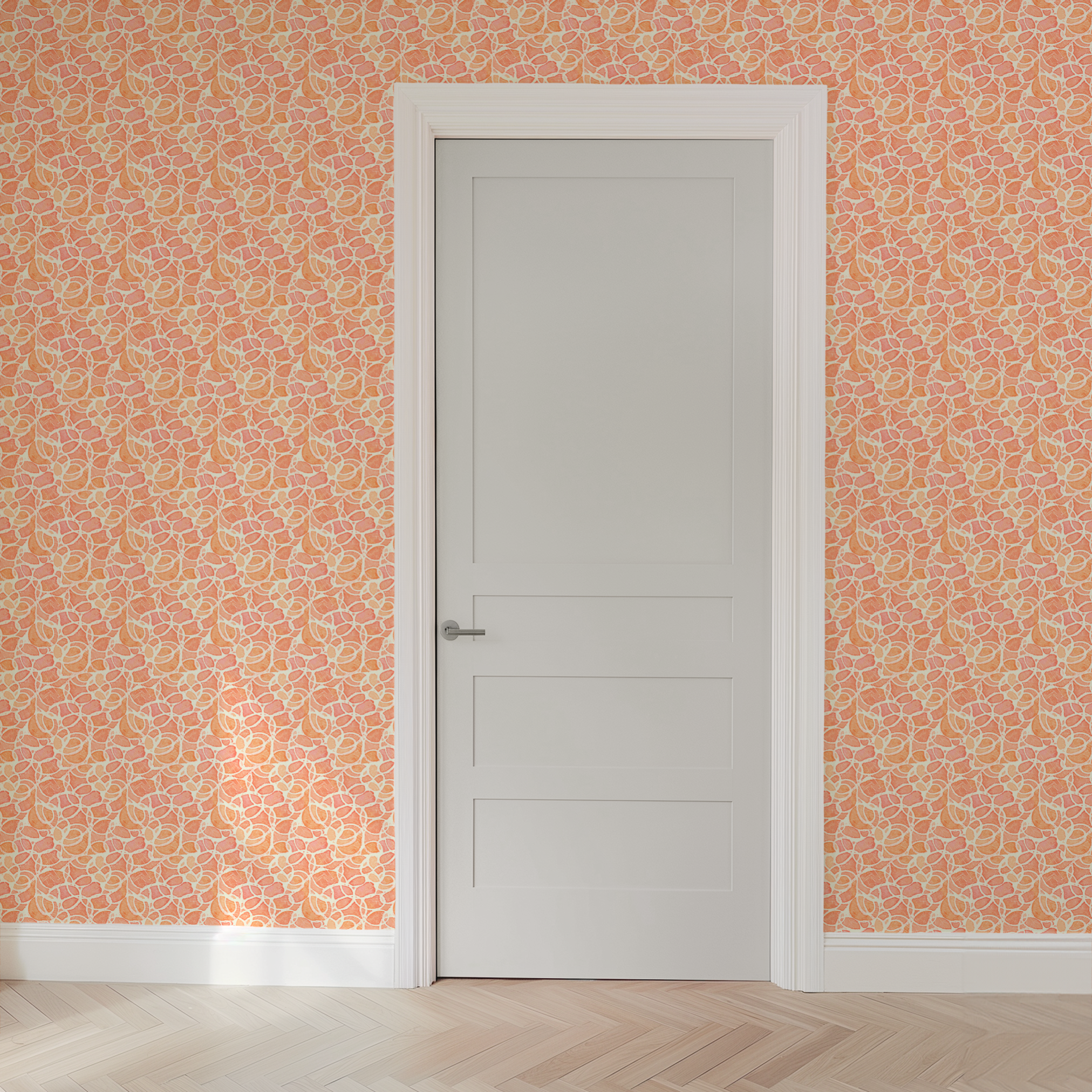  wallpaper door mockup