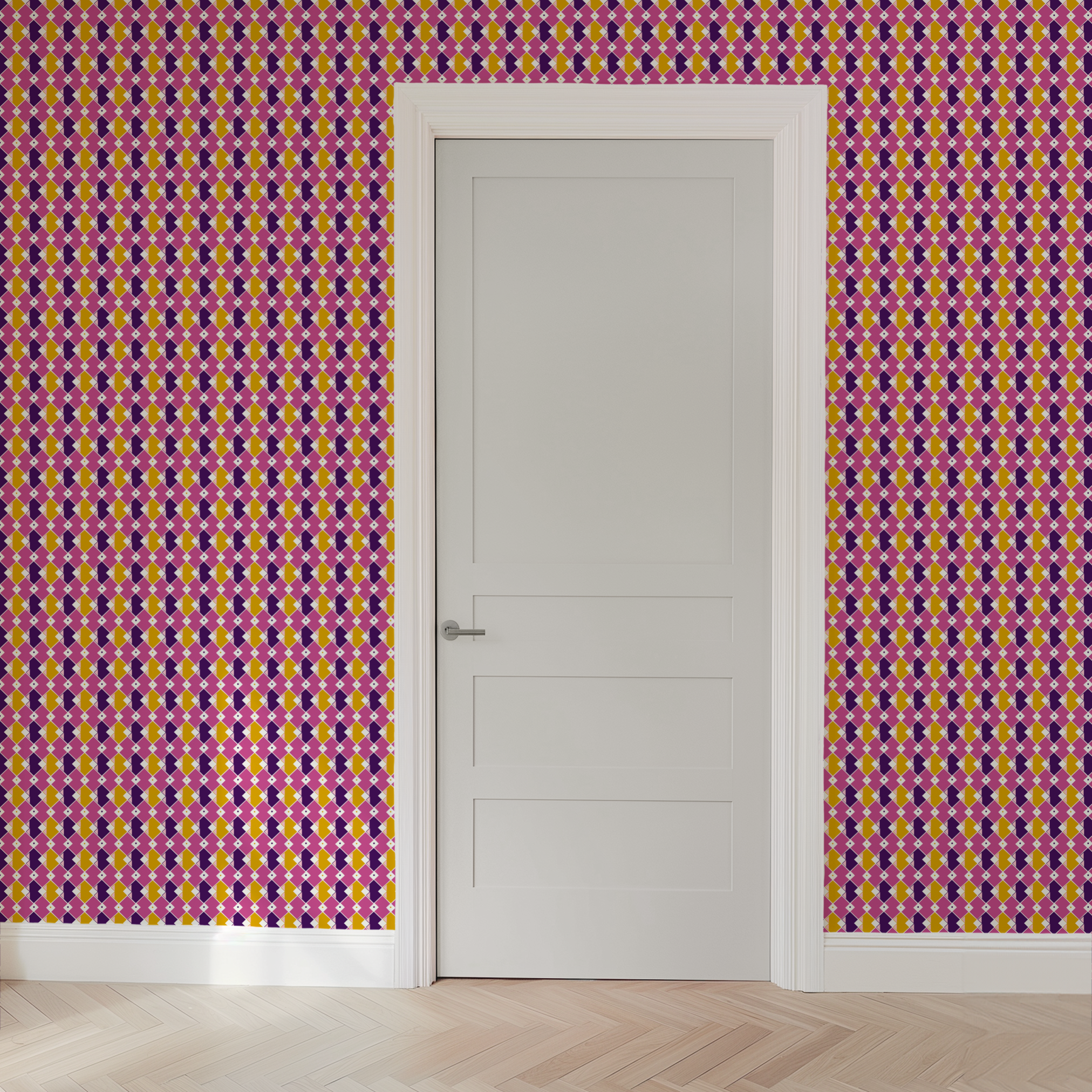  wallpaper door mockup