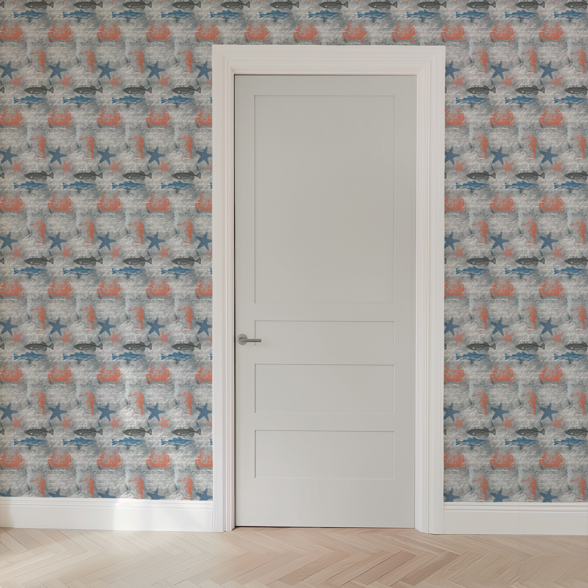  wallpaper door mockup