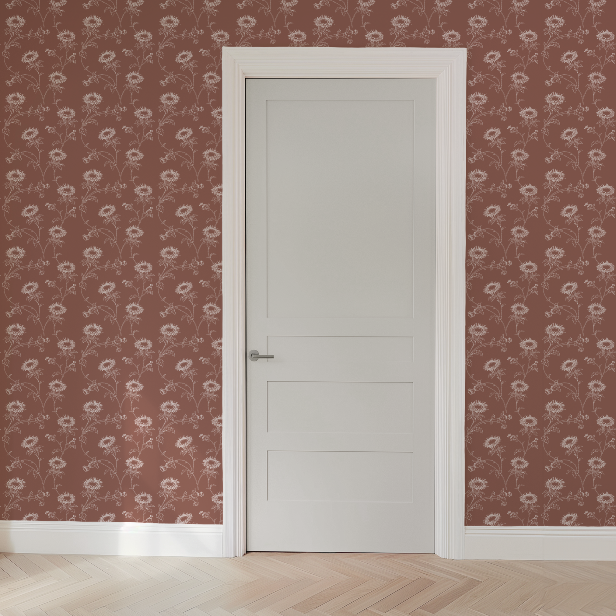  wallpaper door mockup