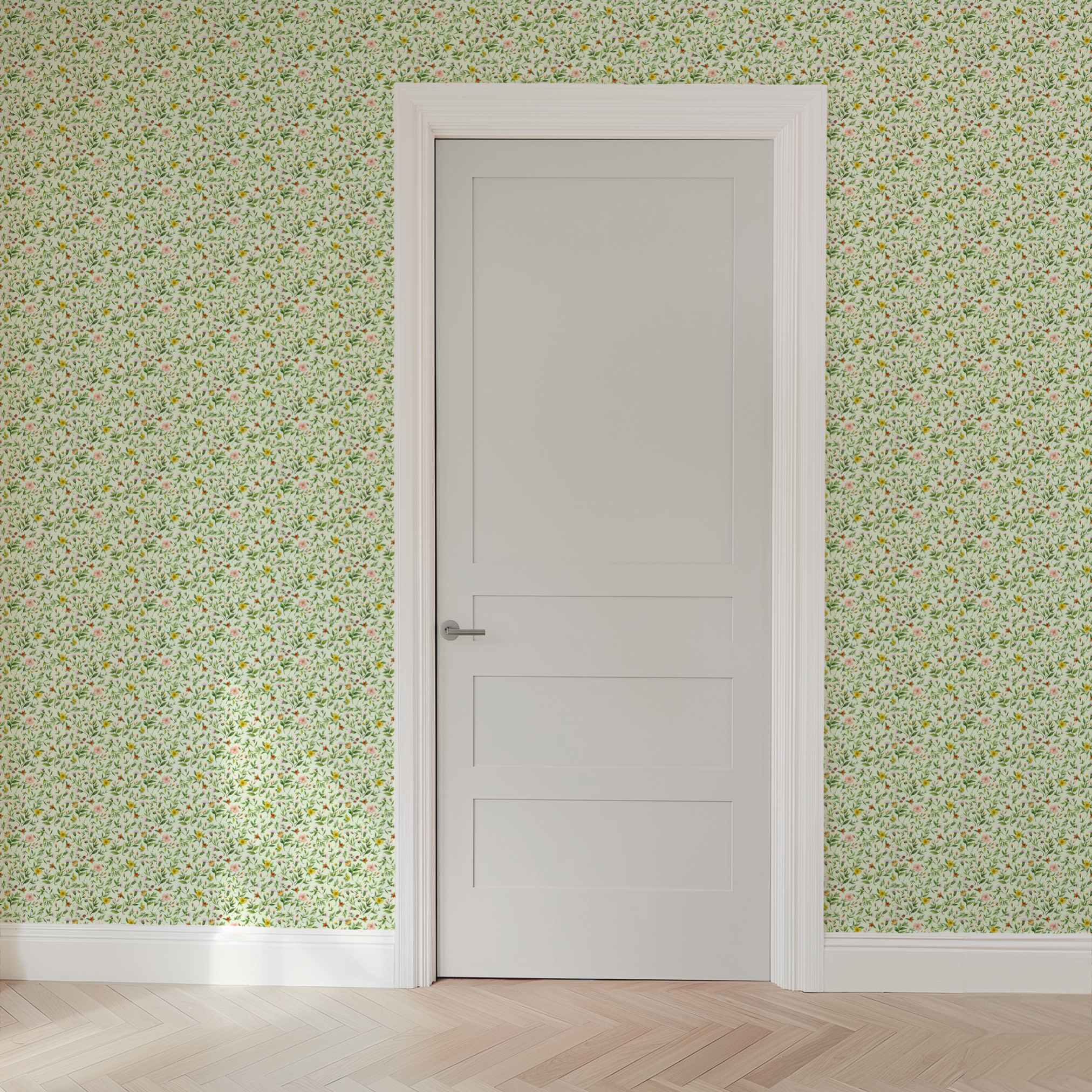  wallpaper door mockup