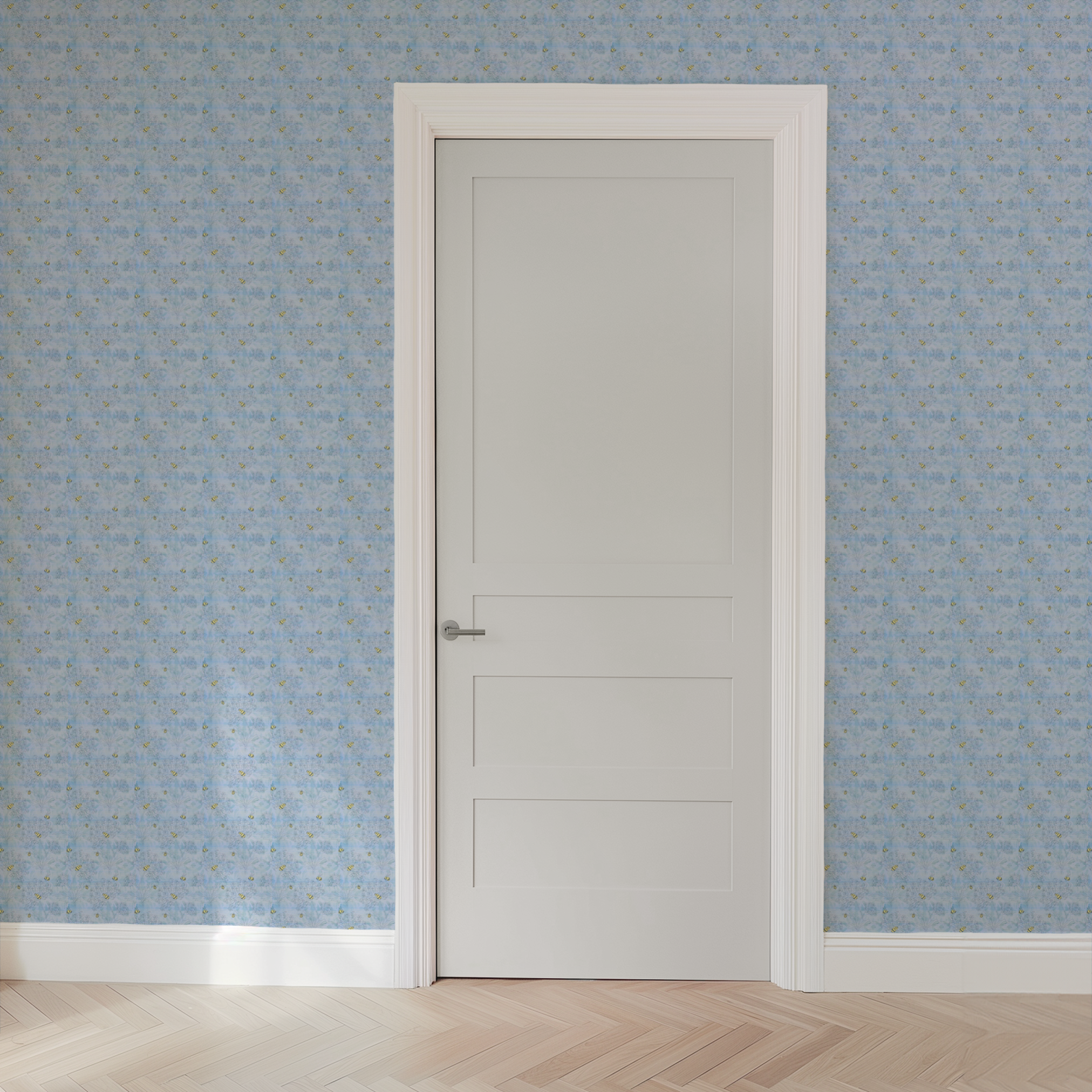  wallpaper door mockup