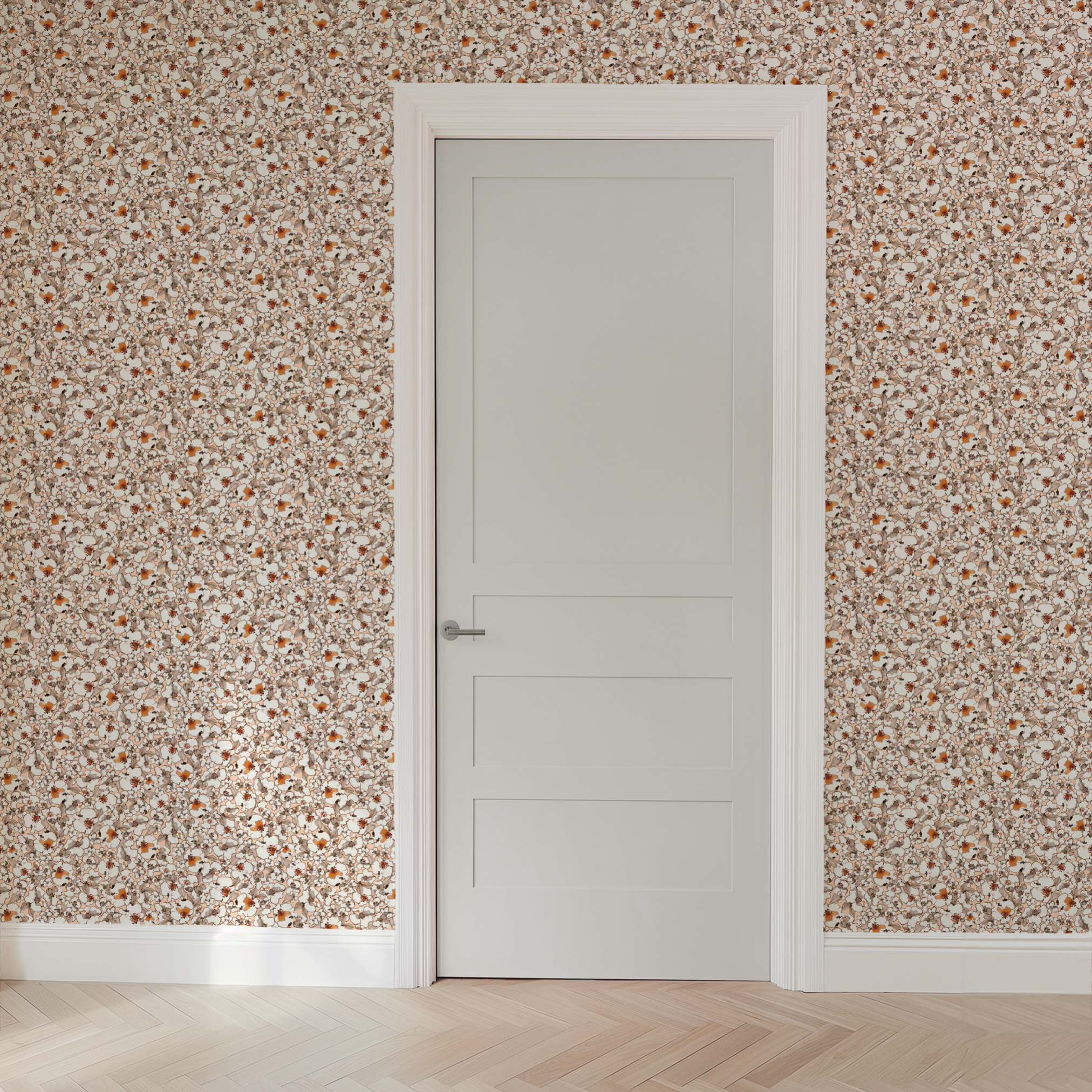  wallpaper door mockup