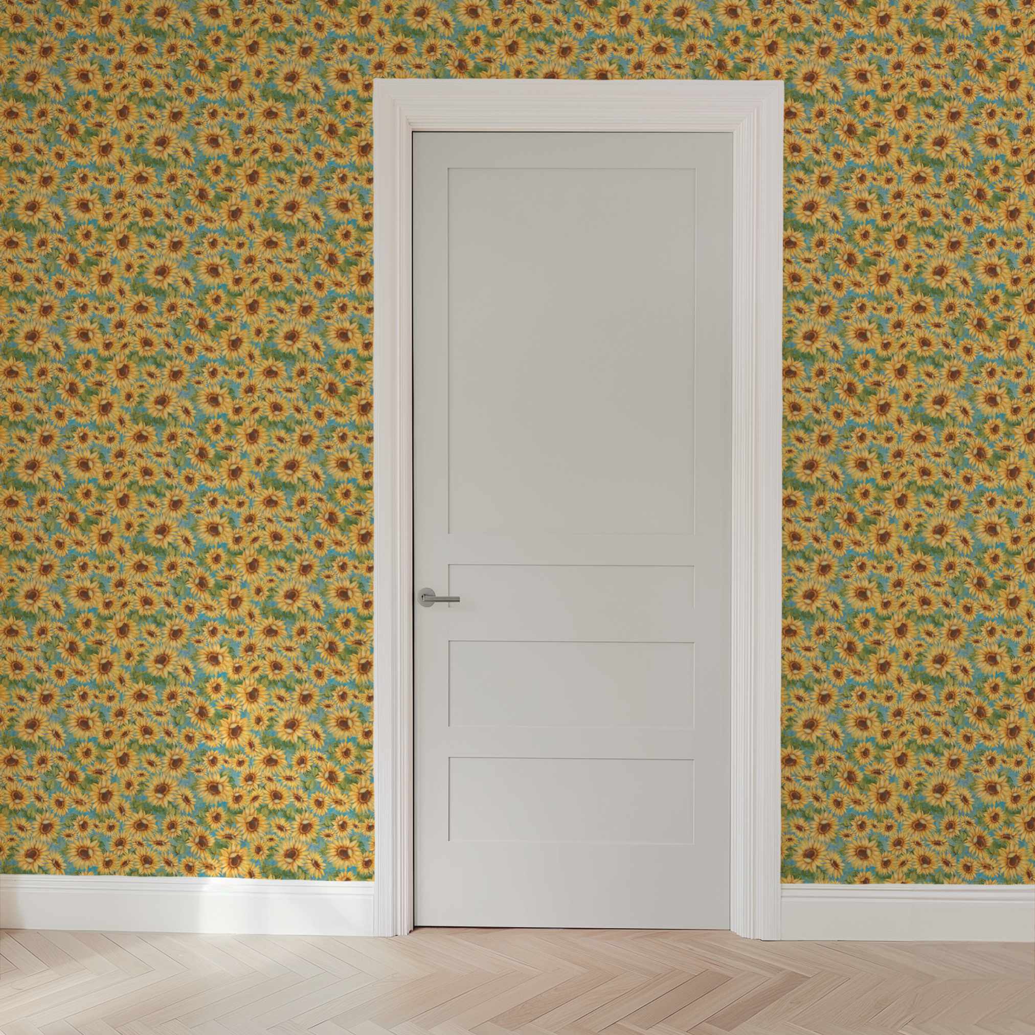  wallpaper door mockup