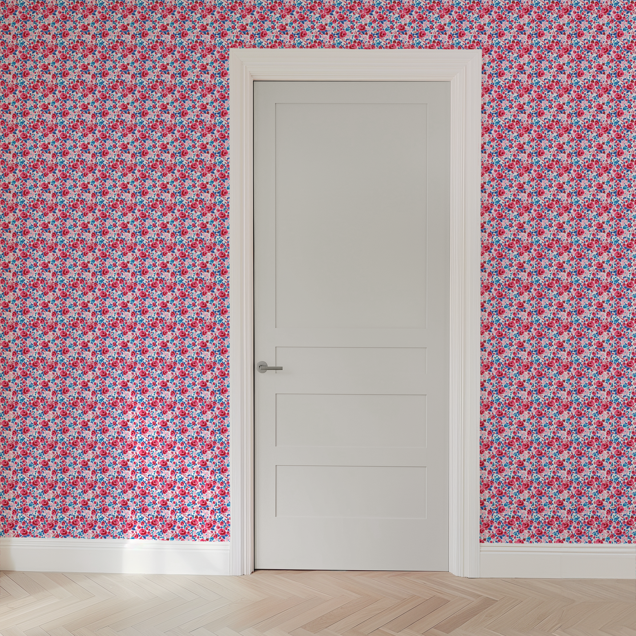  wallpaper door mockup