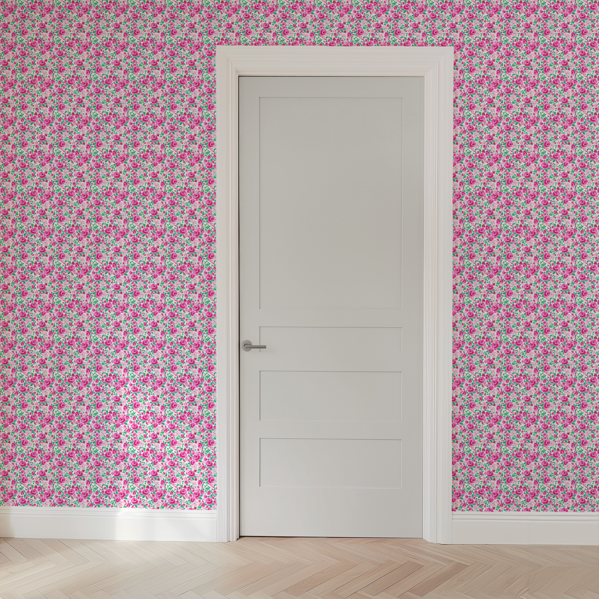  wallpaper door mockup
