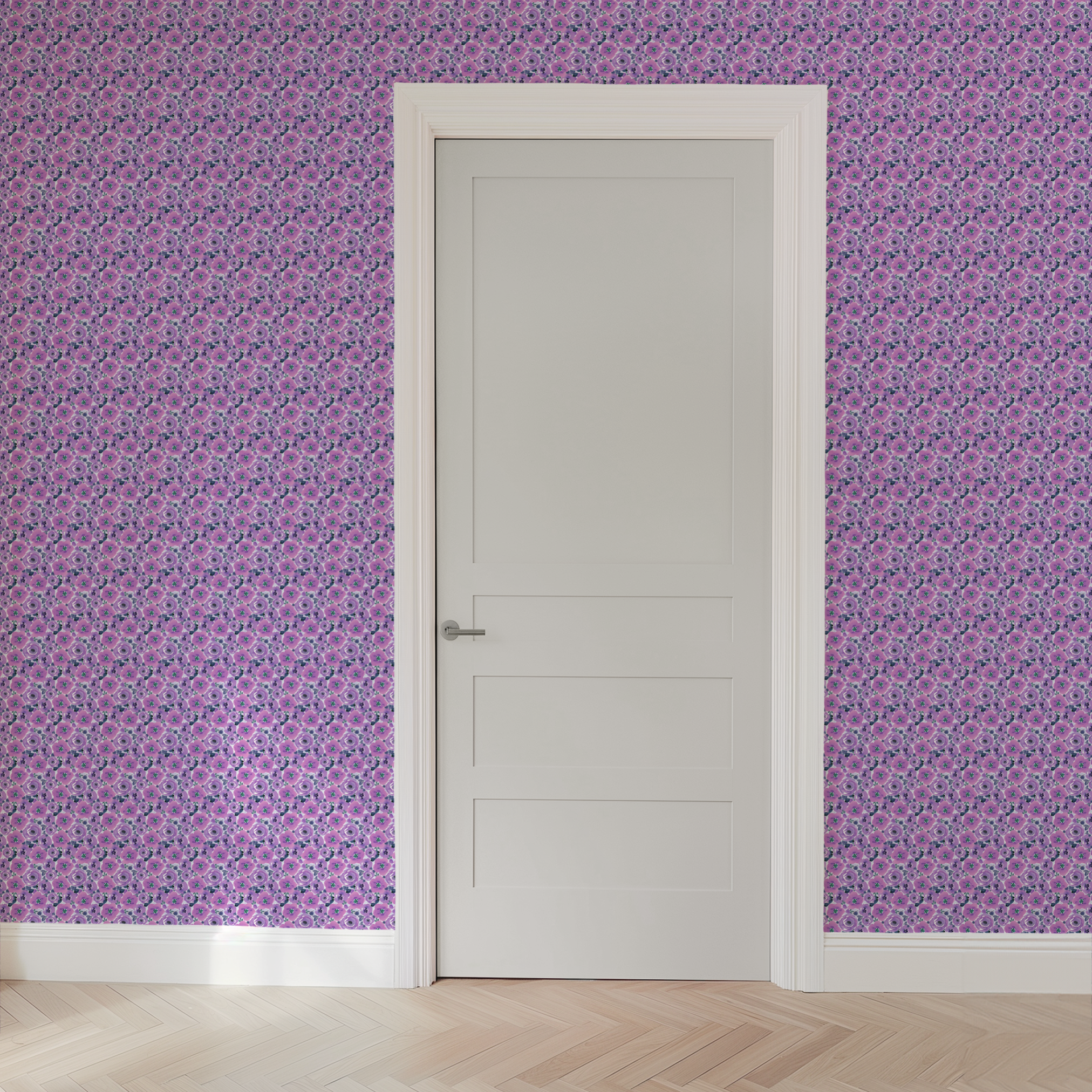  wallpaper door mockup