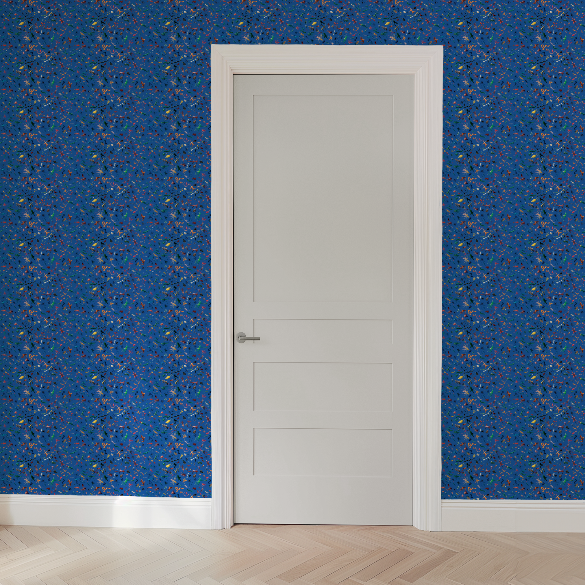  wallpaper door mockup